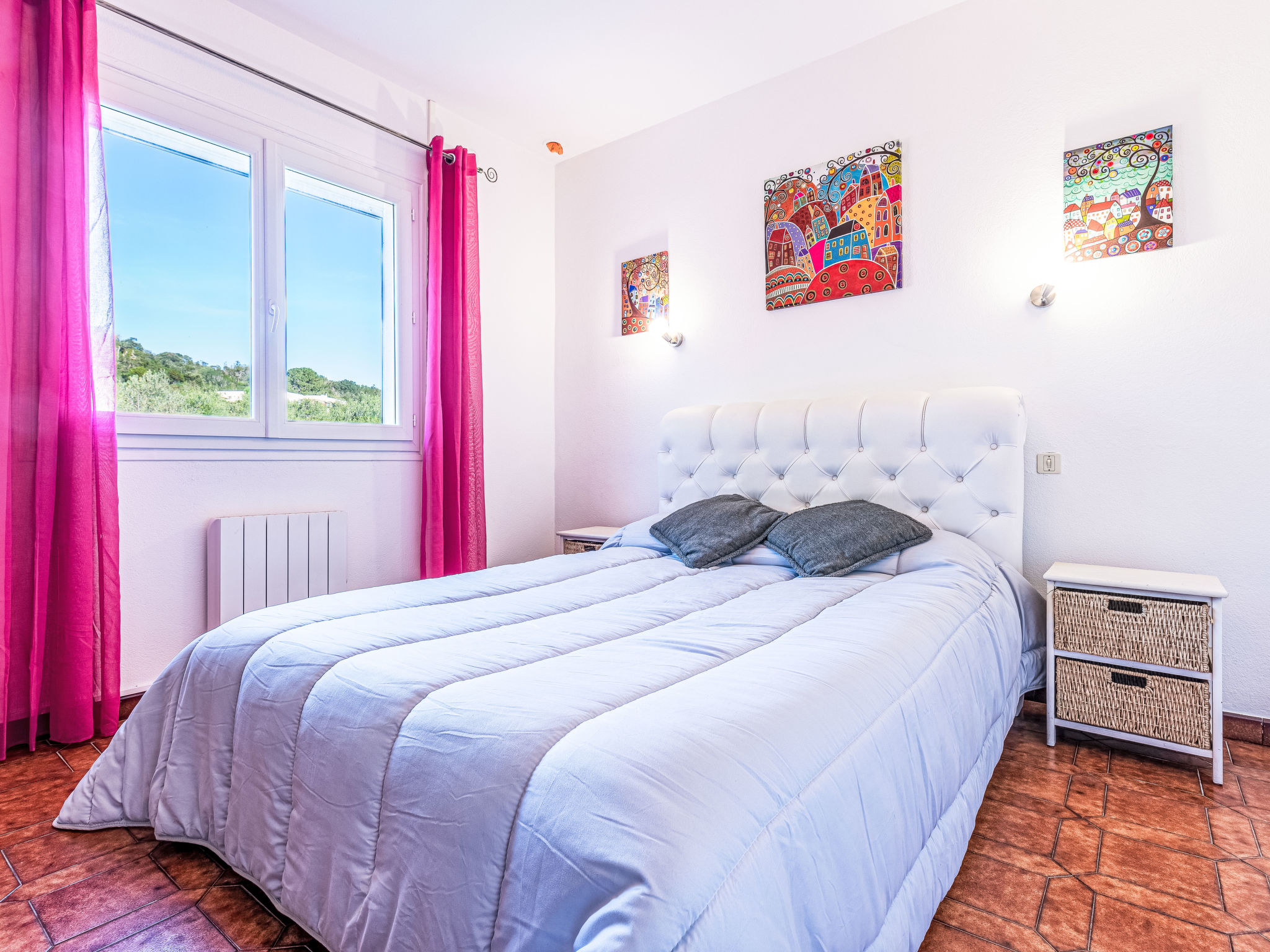 Rustiek appartement T3 nabij strand Solenzara, omheinde tuin & BBQ - foto 16