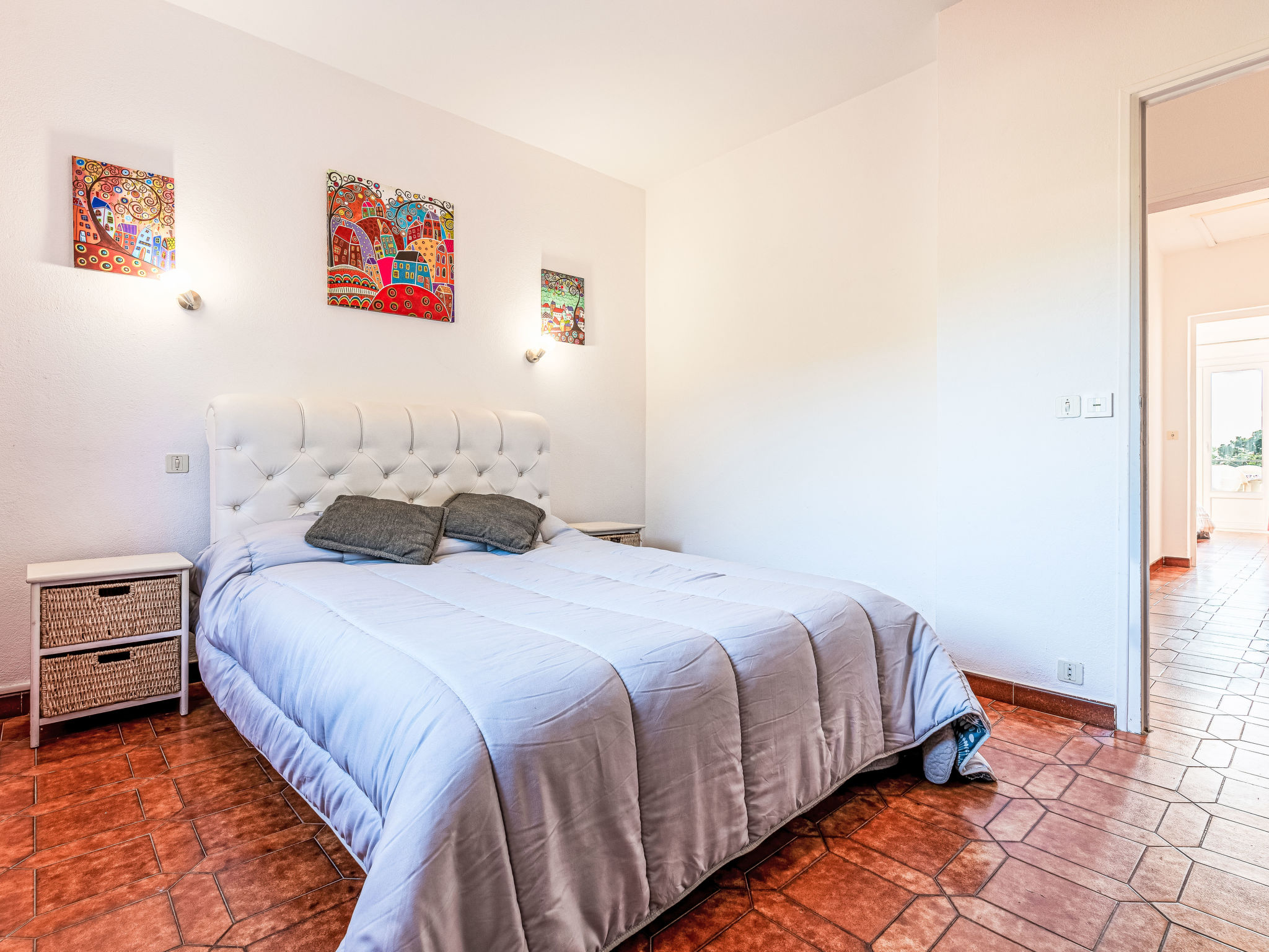 Rustiek appartement T3 nabij strand Solenzara, omheinde tuin & BBQ - foto 17