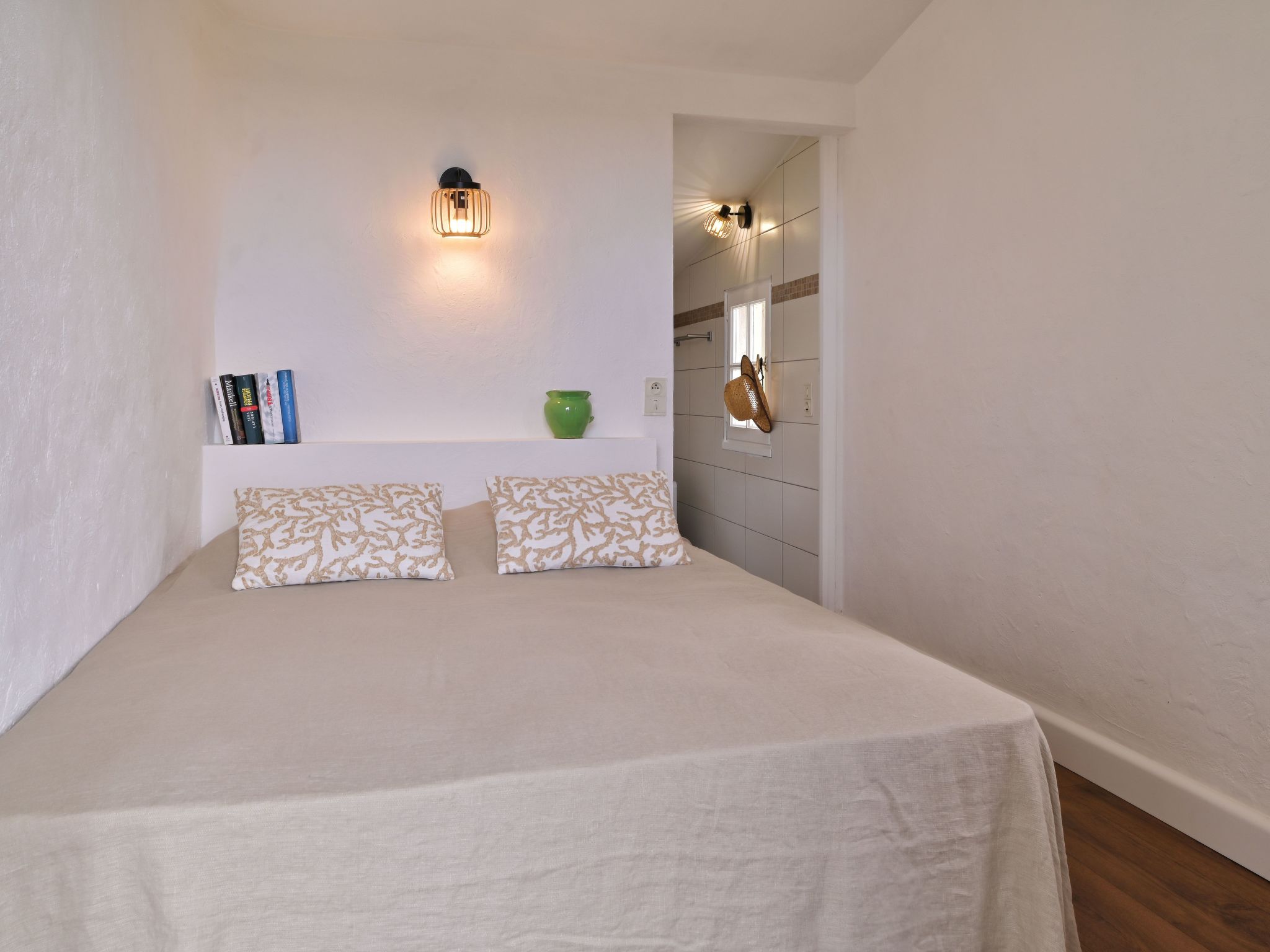 Domaine Punta della Guardia Maison A Figa mit Blick auf das Meer-Drinnen