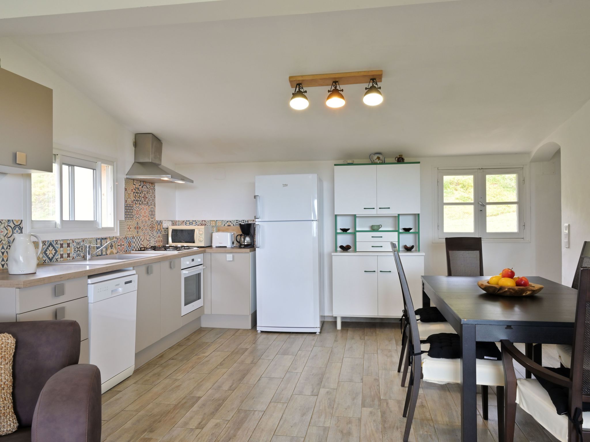 Domaine Punta della Guardia Maison A Figa mit Blick auf das Meer-Drinnen