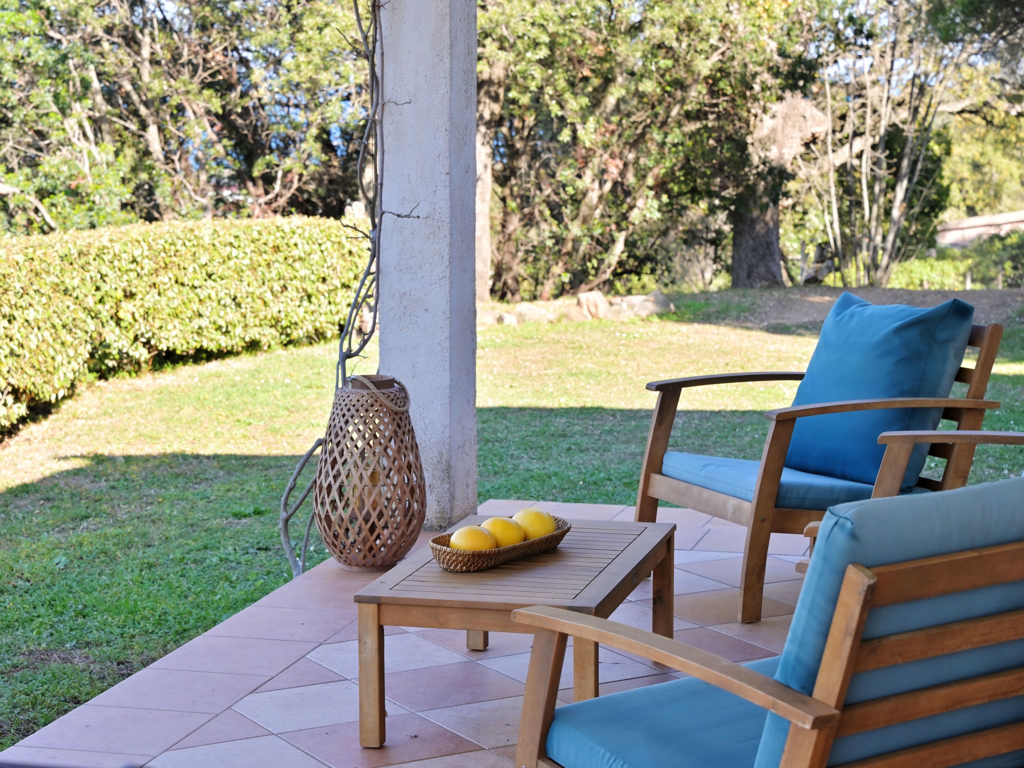Villa mit Meerblick U Castagnu in geschützter Natur-Drinnen