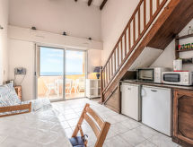 Bella Vista: Vakantieappartement met zeezicht op 50 meter van het strand in Algajola - thumbnail 3