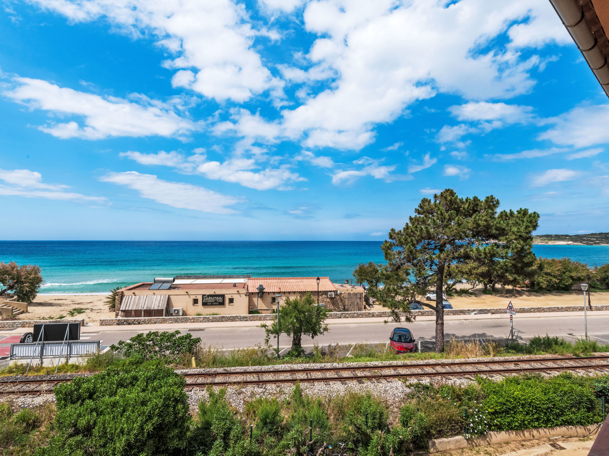 Bella Vista: Vakantieappartement met zeezicht op 50 meter van het strand in Algajola - foto 2