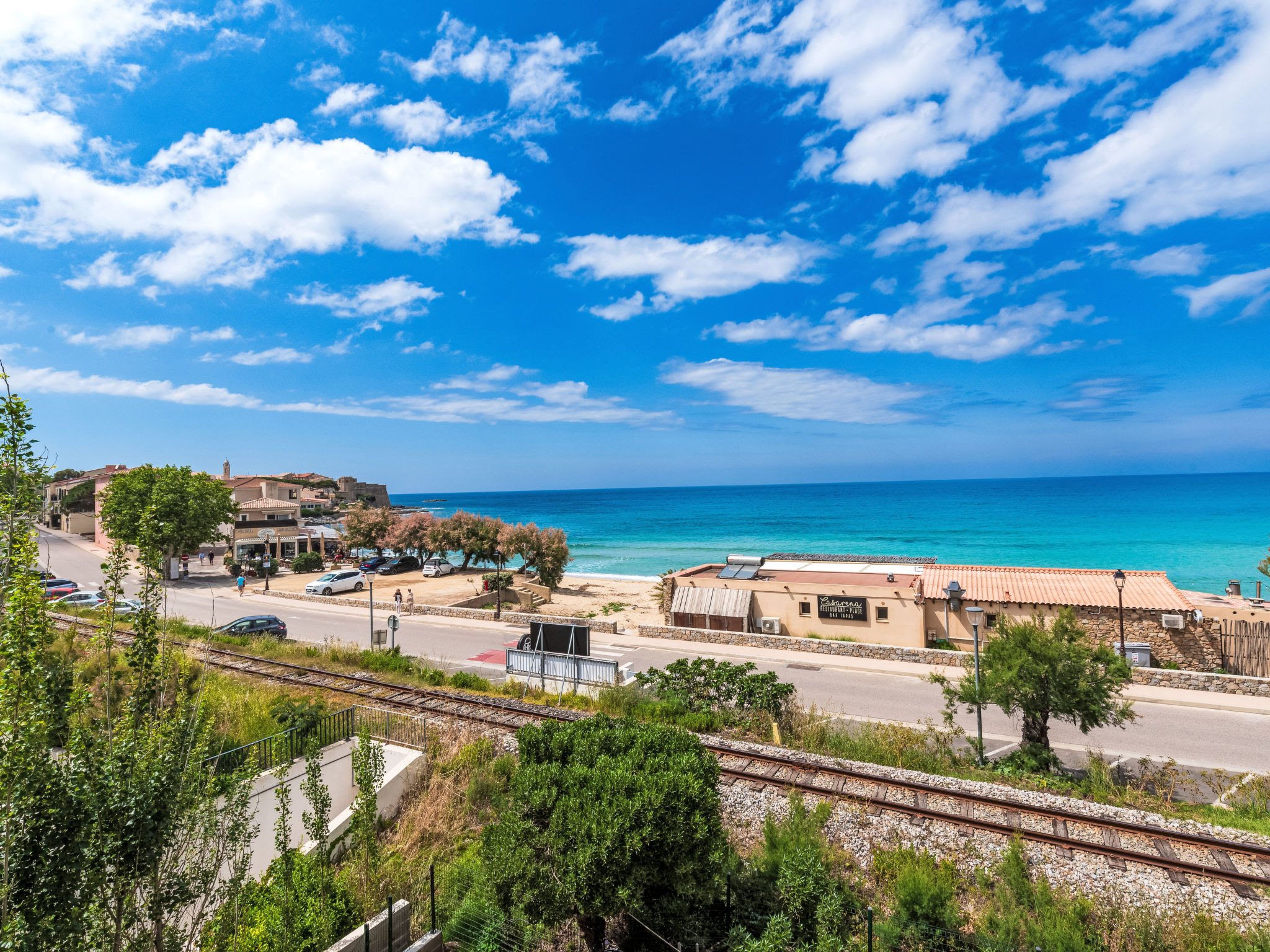 Bella Vista: Vakantieappartement met zeezicht op 50 meter van het strand in Algajola - foto 15