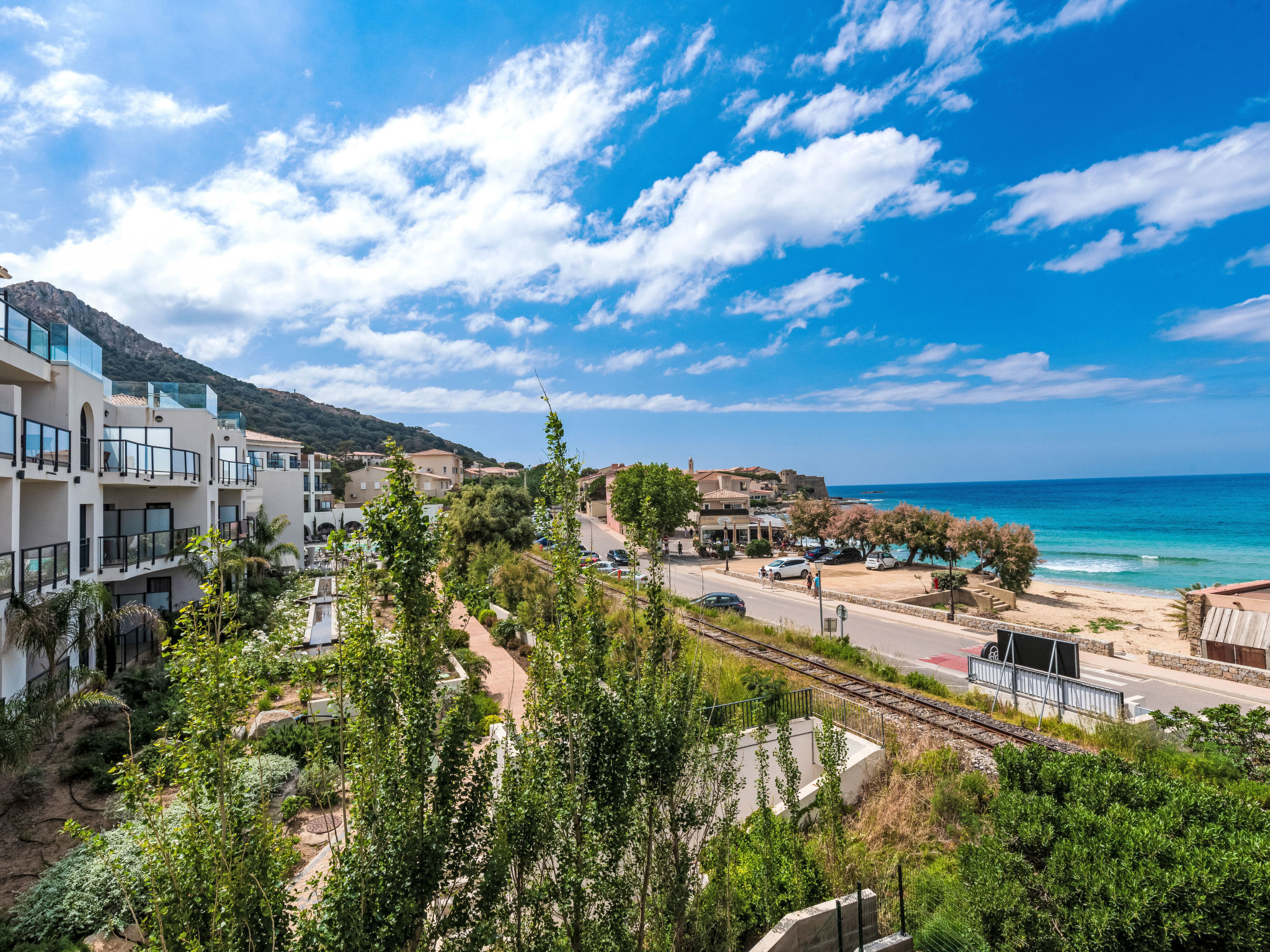 Bella Vista: Vakantieappartement met zeezicht op 50 meter van het strand in Algajola - foto 14