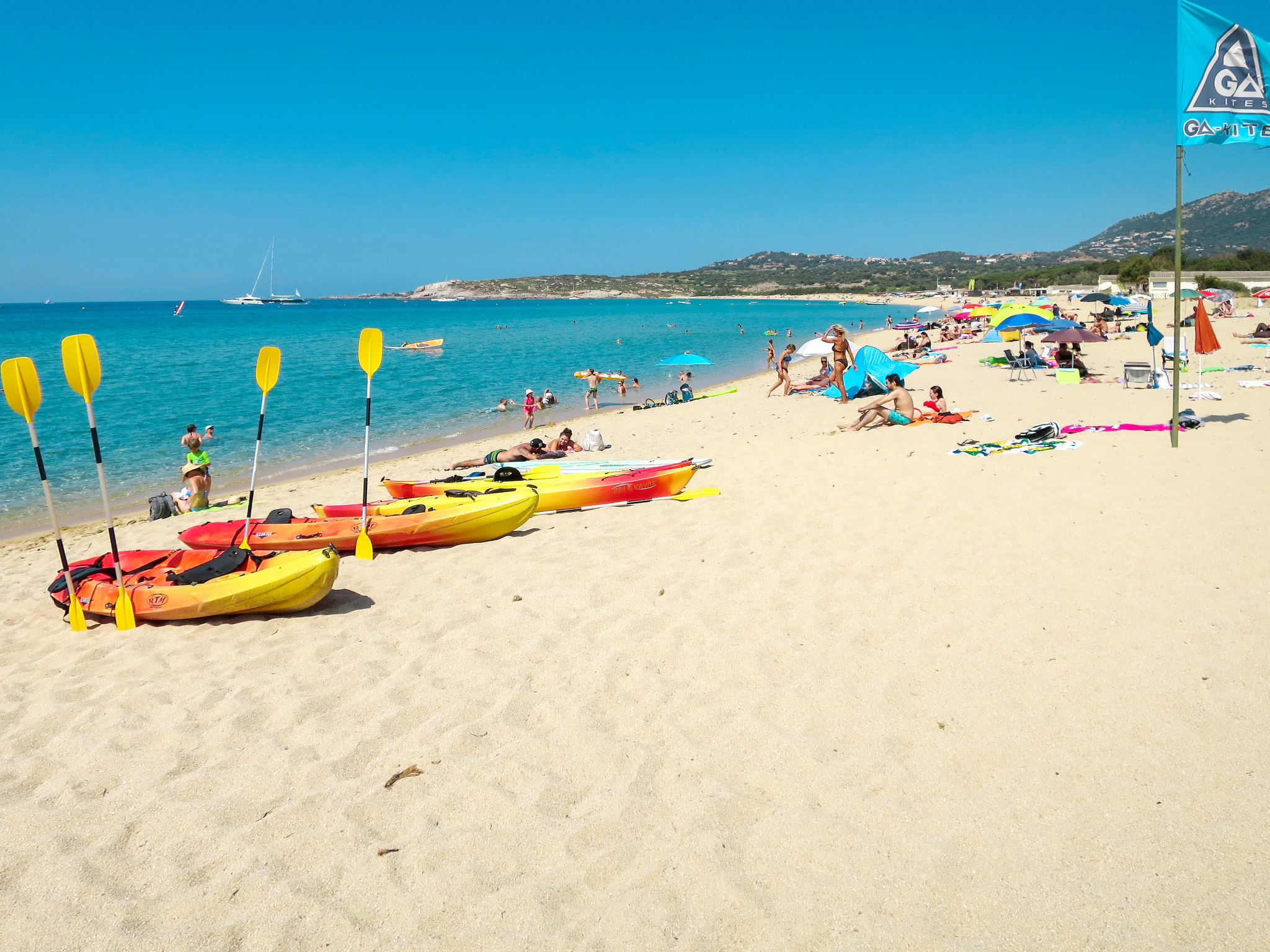 Bella Vista: Vakantieappartement met zeezicht op 50 meter van het strand in Algajola - foto 19