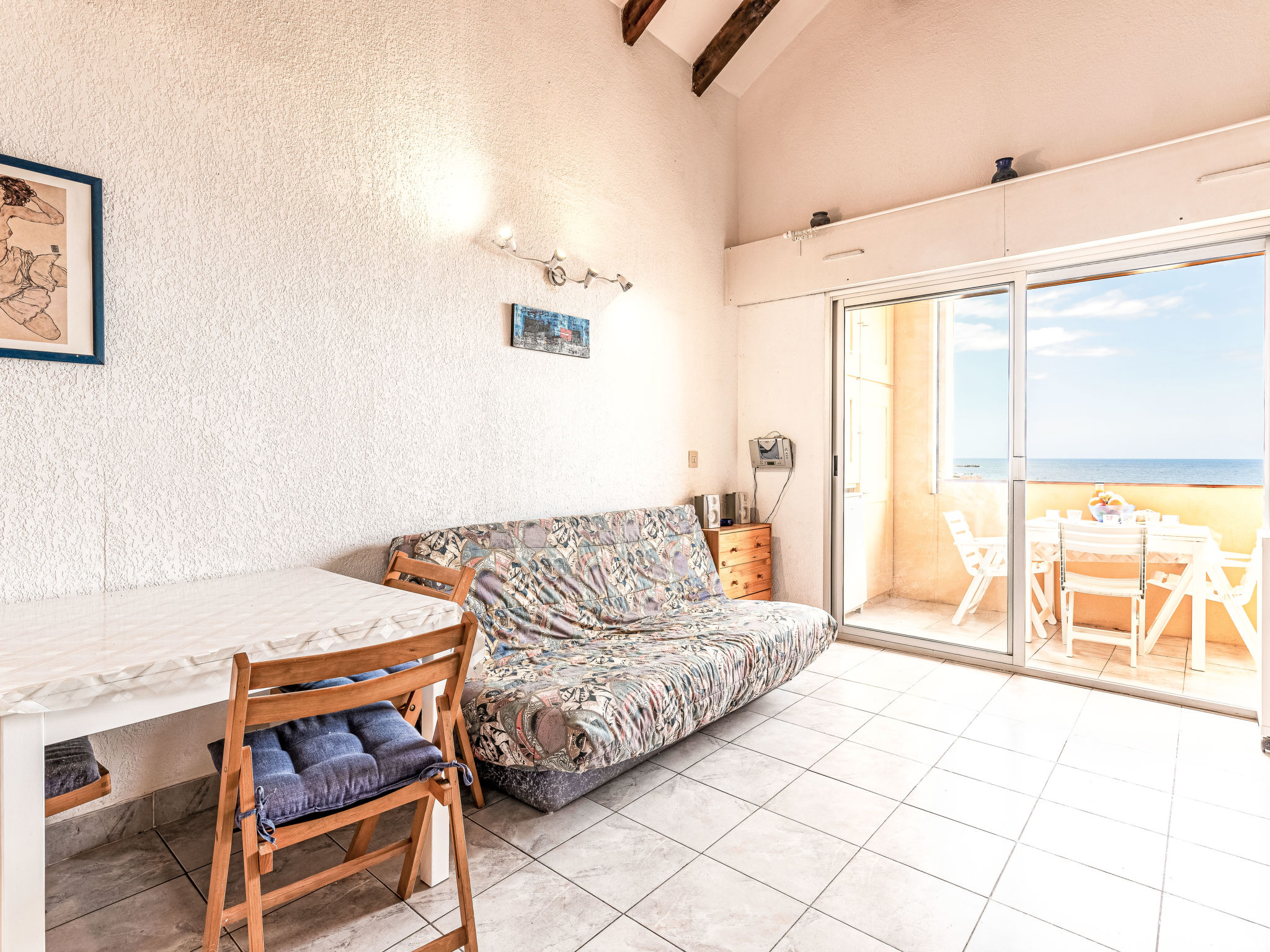Bella Vista: Vakantieappartement met zeezicht op 50 meter van het strand in Algajola - foto 4