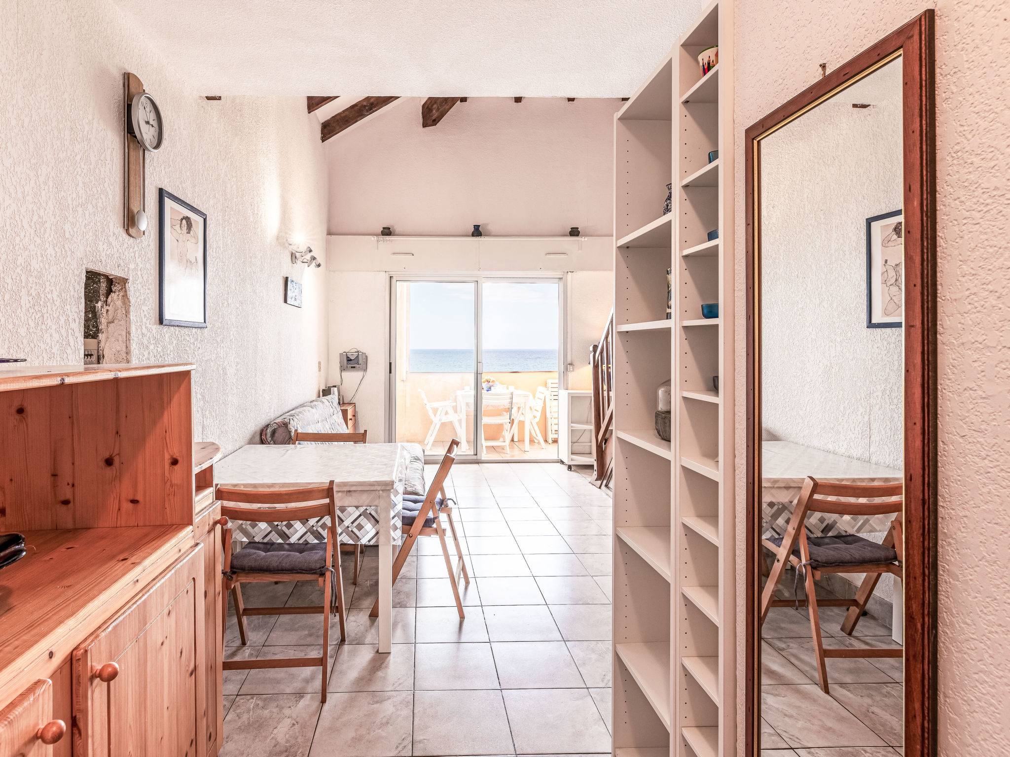 Bella Vista: Vakantieappartement met zeezicht op 50 meter van het strand in Algajola - foto 7