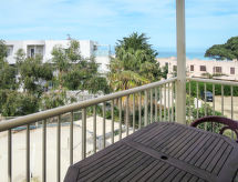 Appartement aan zee in L'Ile Rousse met zwembad, op 50m van het strand - thumbnail 1