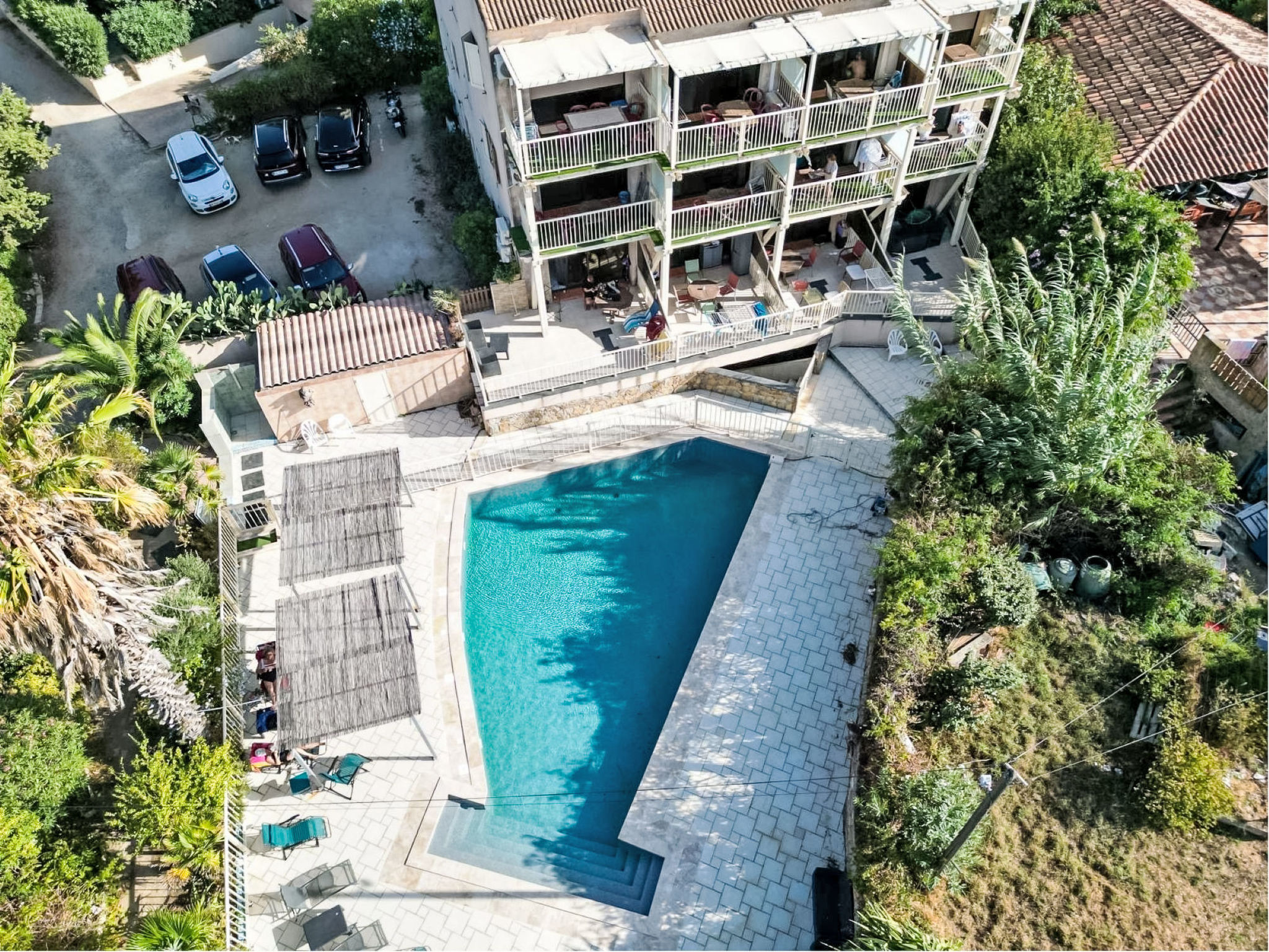 Résidence Posidonie Hollywood-Draußen