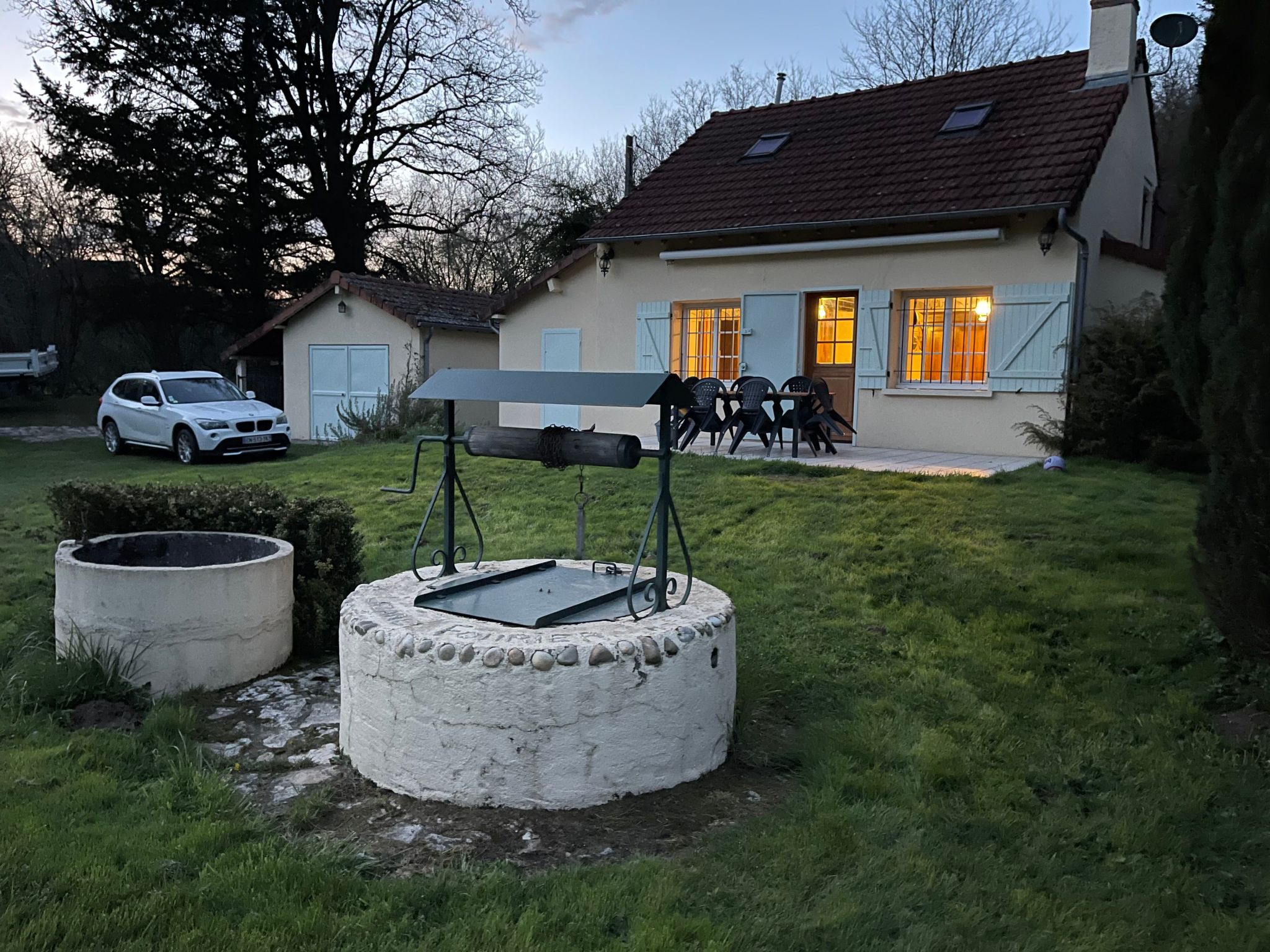 Für 6 Pers. mit eigenem Teich-Binnen