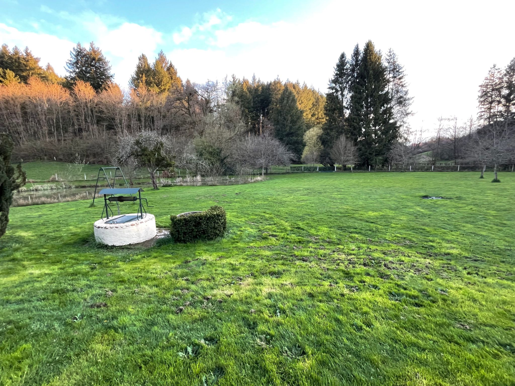 Für 6 Pers. mit eigenem Teich-Binnen