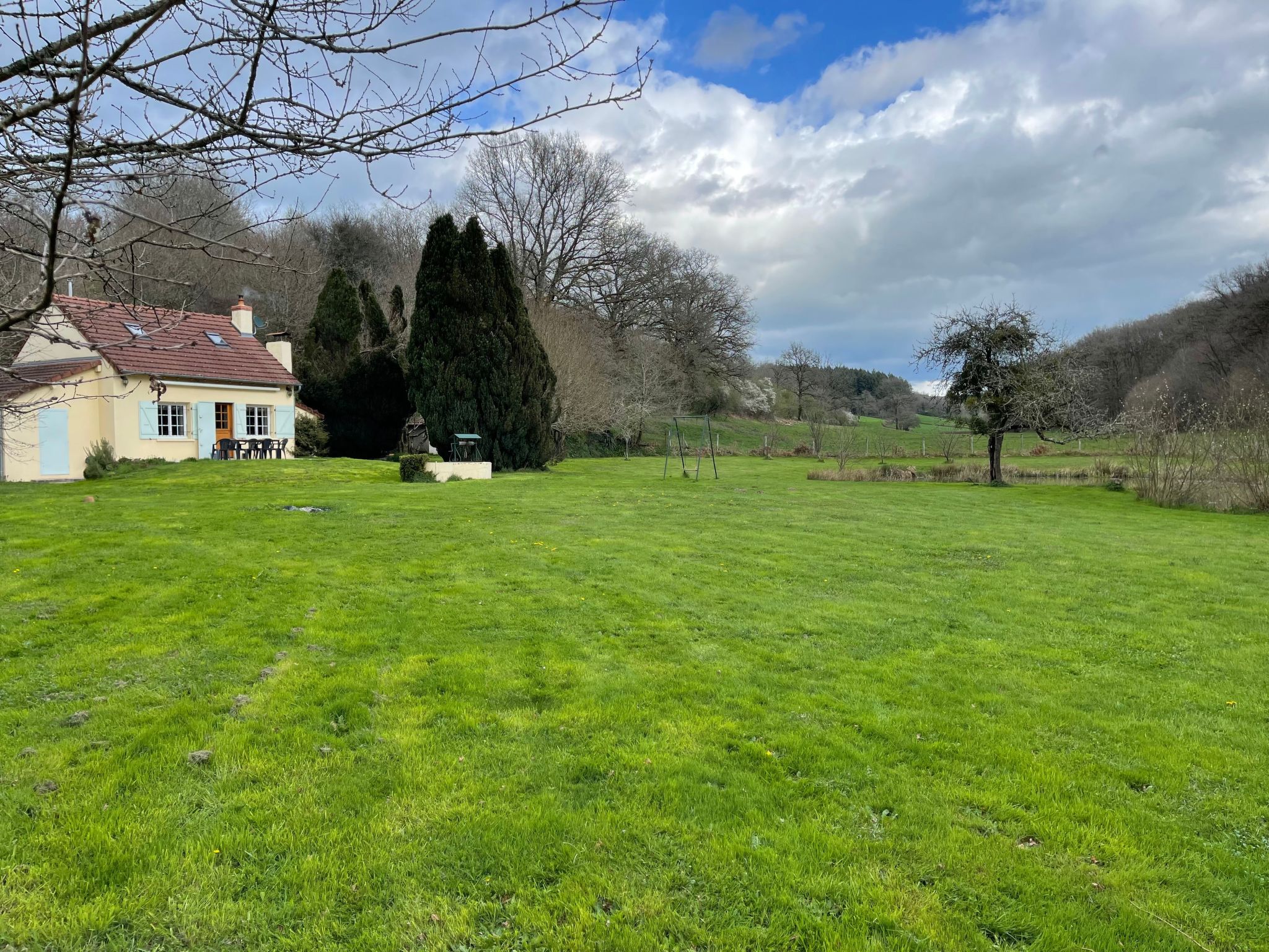 Für 6 Pers. mit eigenem Teich-Binnen