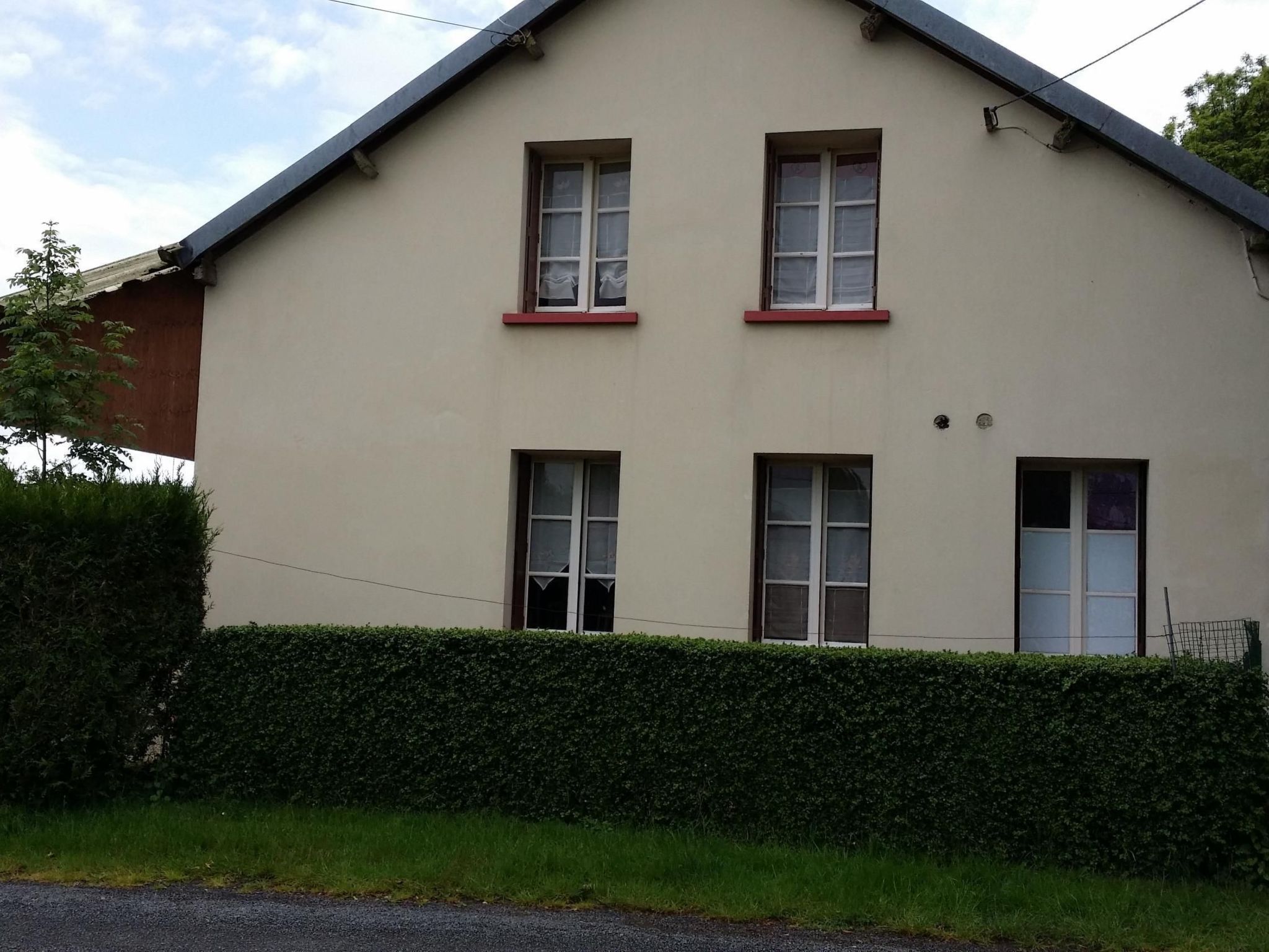 Haus im Herzen eines landwirtschaftlichen Betriebs