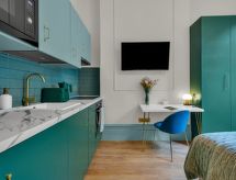 Compacte Studio in West End: Op 90m van de Metro, nabij Musea - thumbnail 1