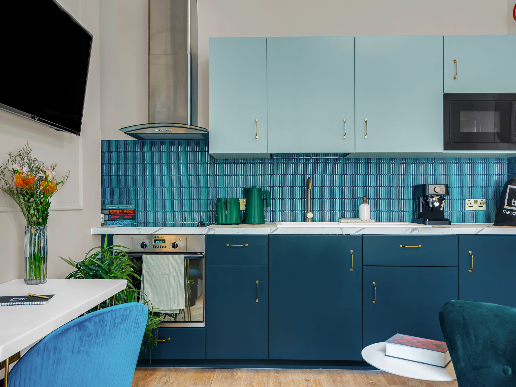 Kensington Studio-Binnen