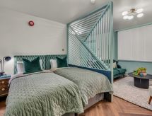Knusse studio in Kensington, vlakbij musea en metro - thumbnail 1