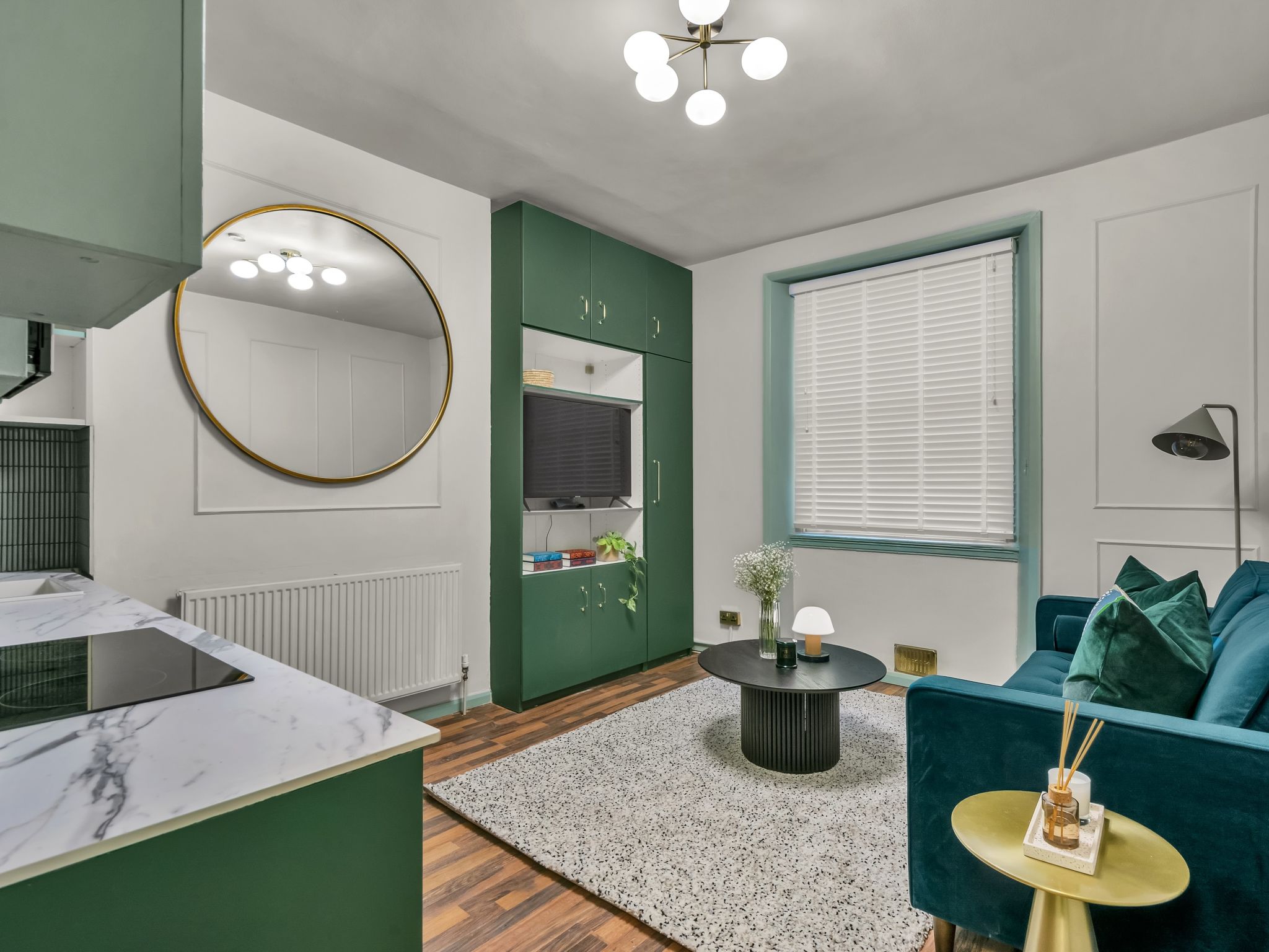 Kensington 1 bedroom apt-Binnen