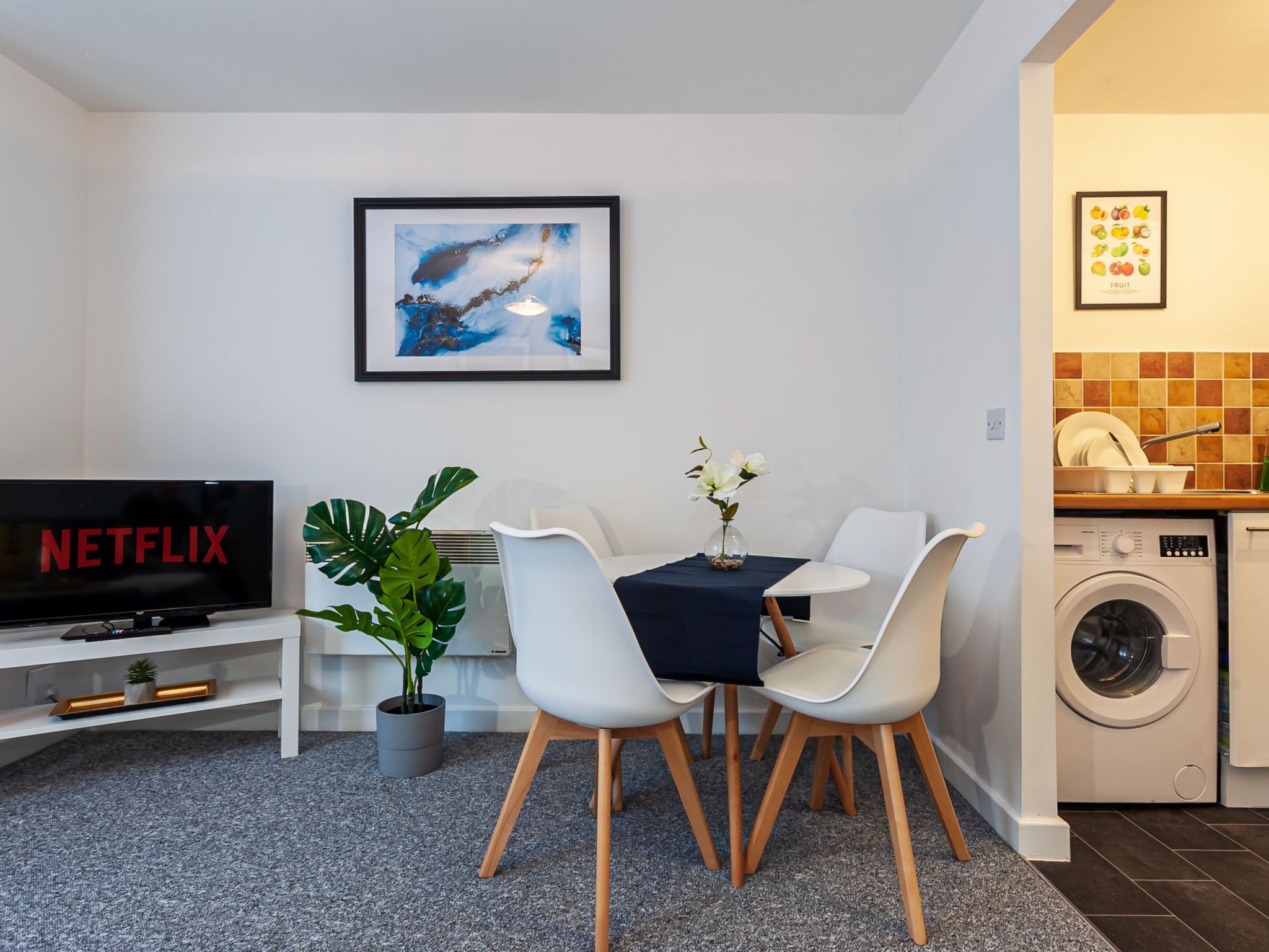 Stilvolle, schöne Wohnung mit zwei Schlafzimmern-Binnen