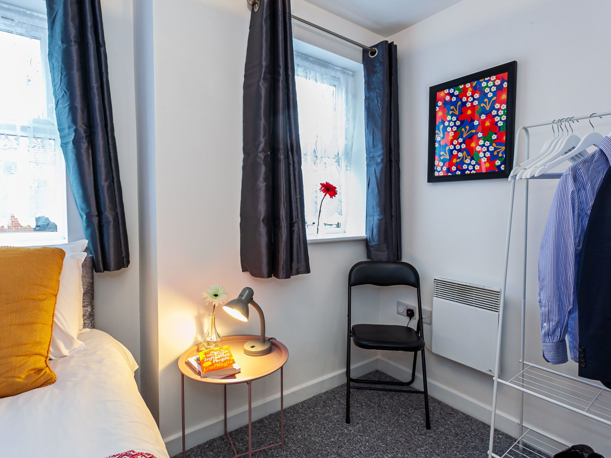 Stilvolle, schöne Wohnung mit zwei Schlafzimmern-Binnen