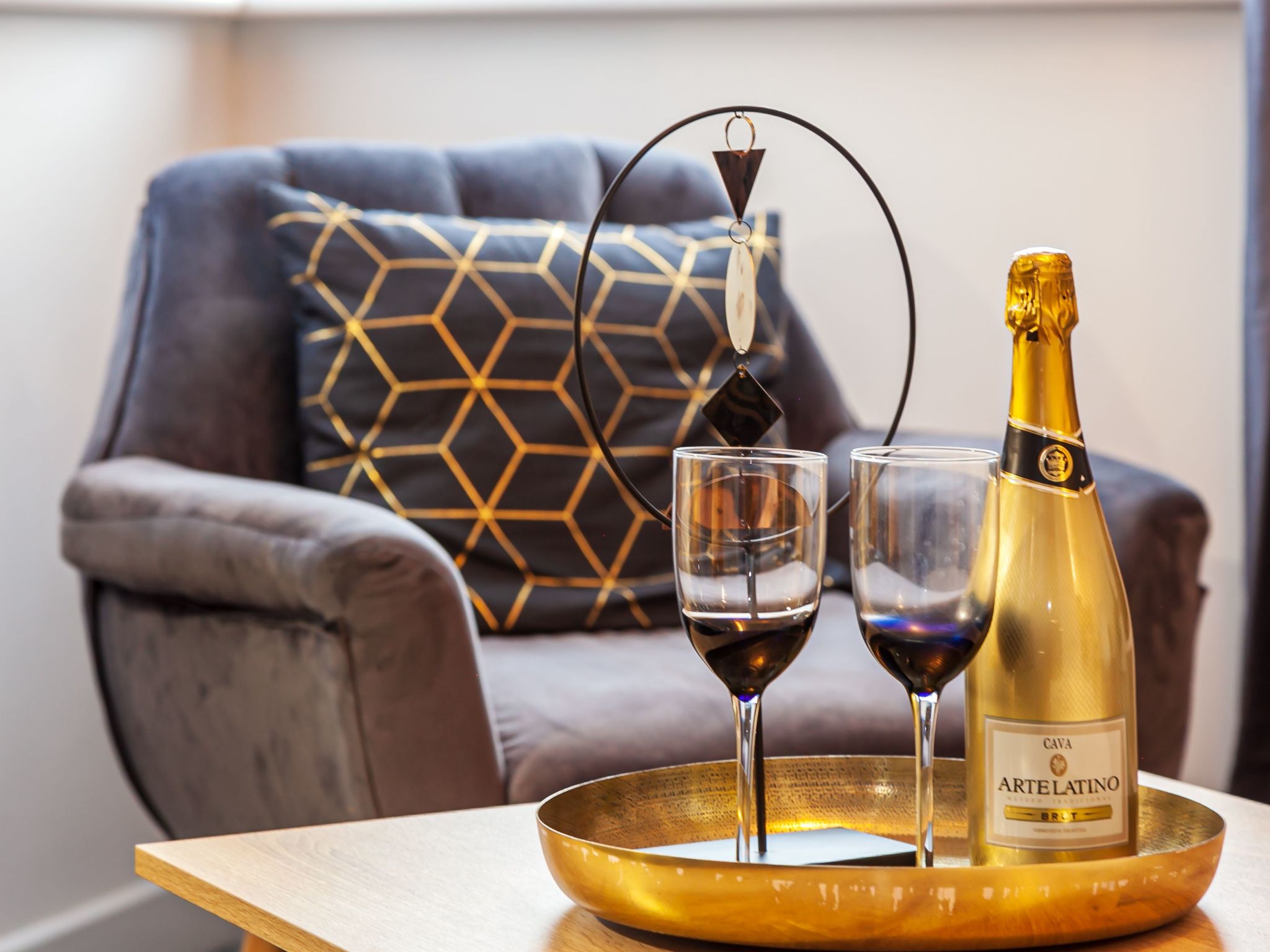 Stilvolle, schöne Wohnung mit zwei Schlafzimmern-Binnen