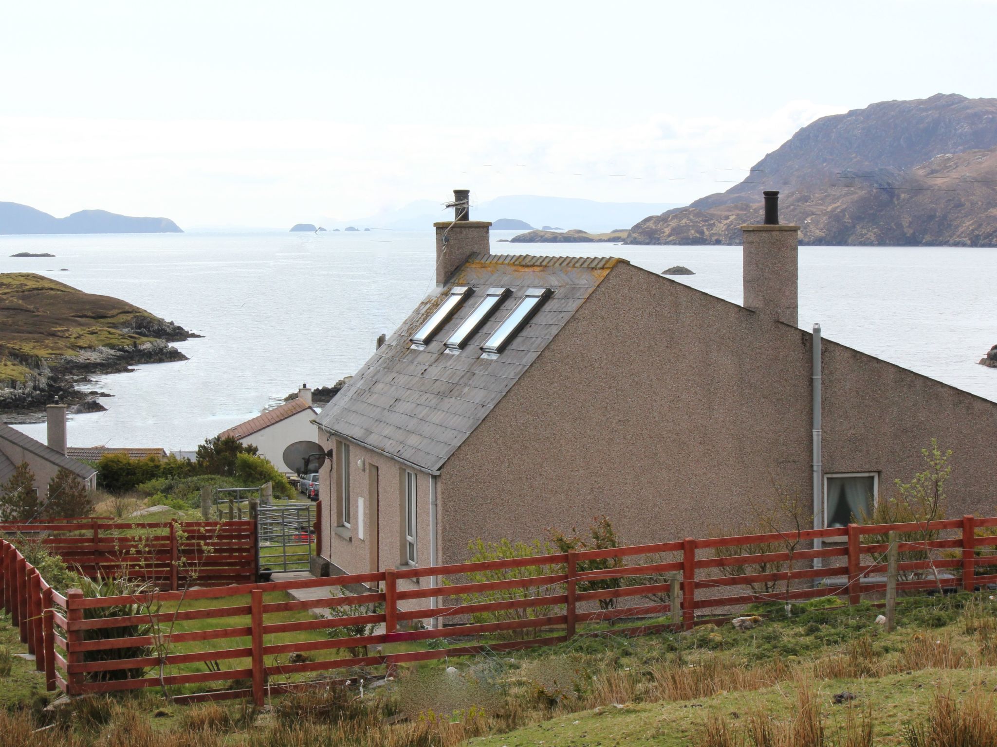 Rustikales Ferienhaus Shiantview-Binnen