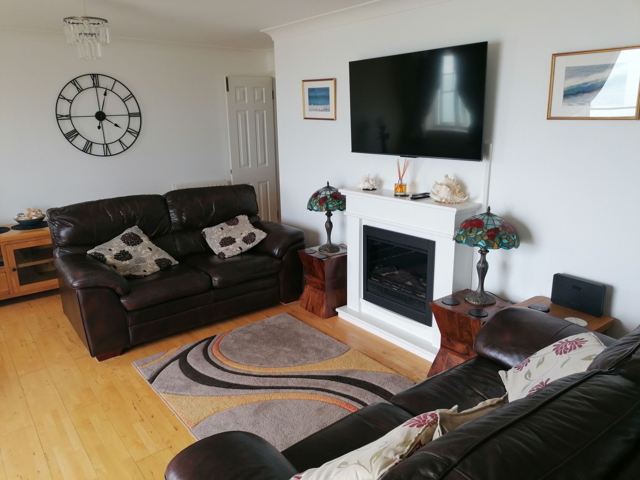 "Stewart" mit Blick auf das Wasser