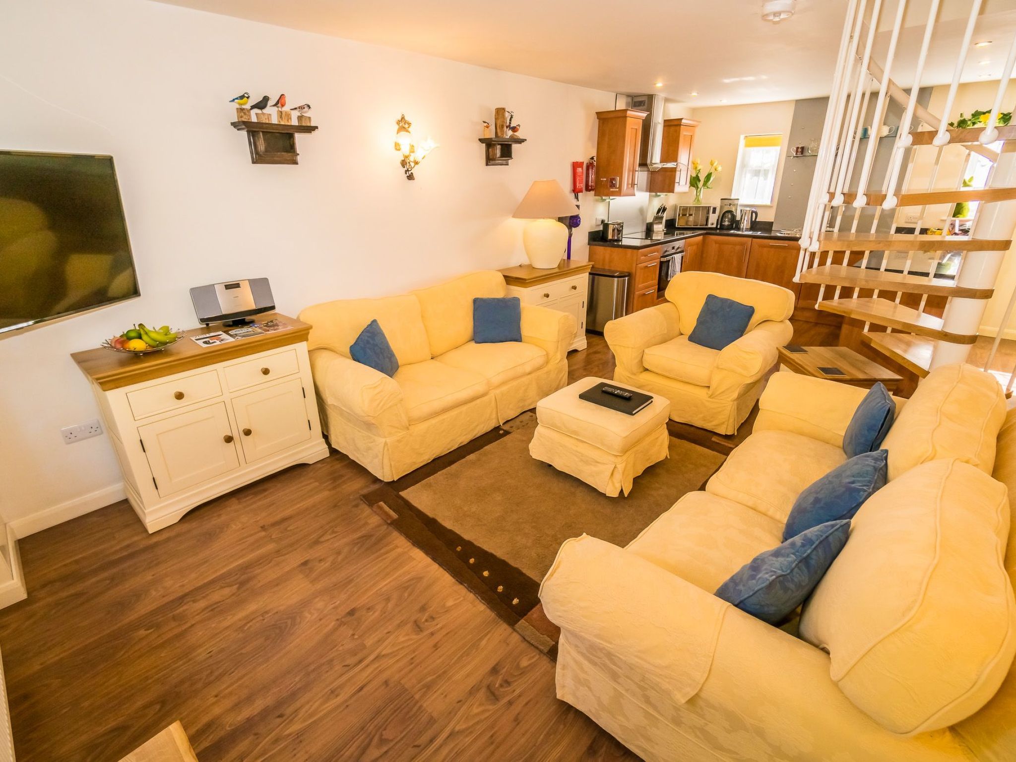 Schönes Ferienhaus in Hastings mit Whirlpool, Terrasse und Garten-Binnen