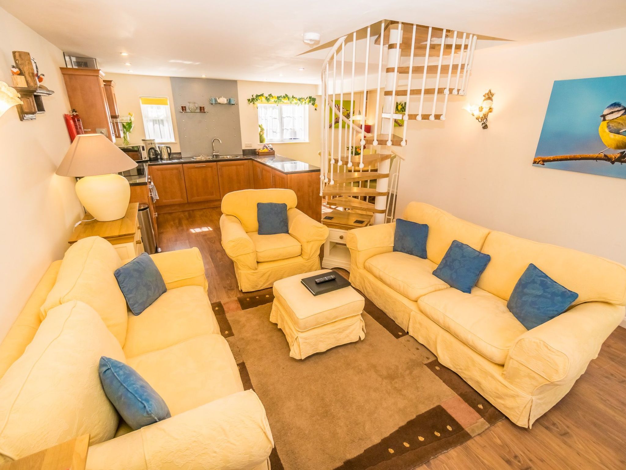 Schönes Ferienhaus in Hastings mit Whirlpool, Terrasse und Garten-Binnen