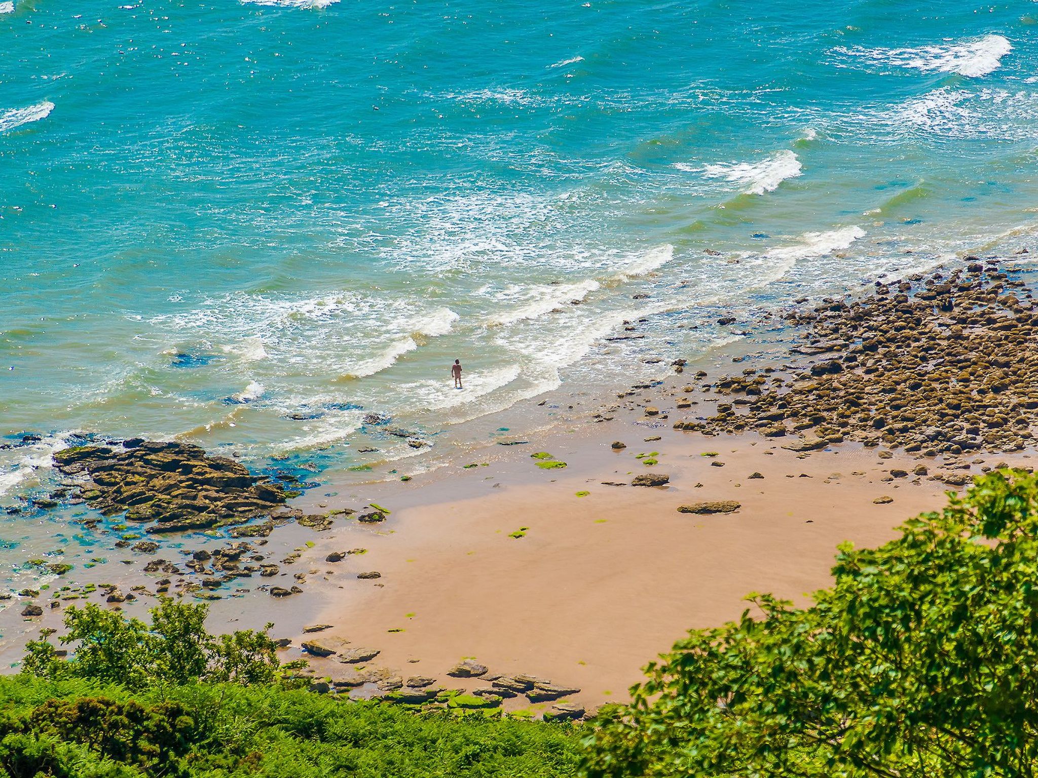 Schönes Ferienhaus in Hastings mit Whirlpool, Terrasse und Garten-Binnen