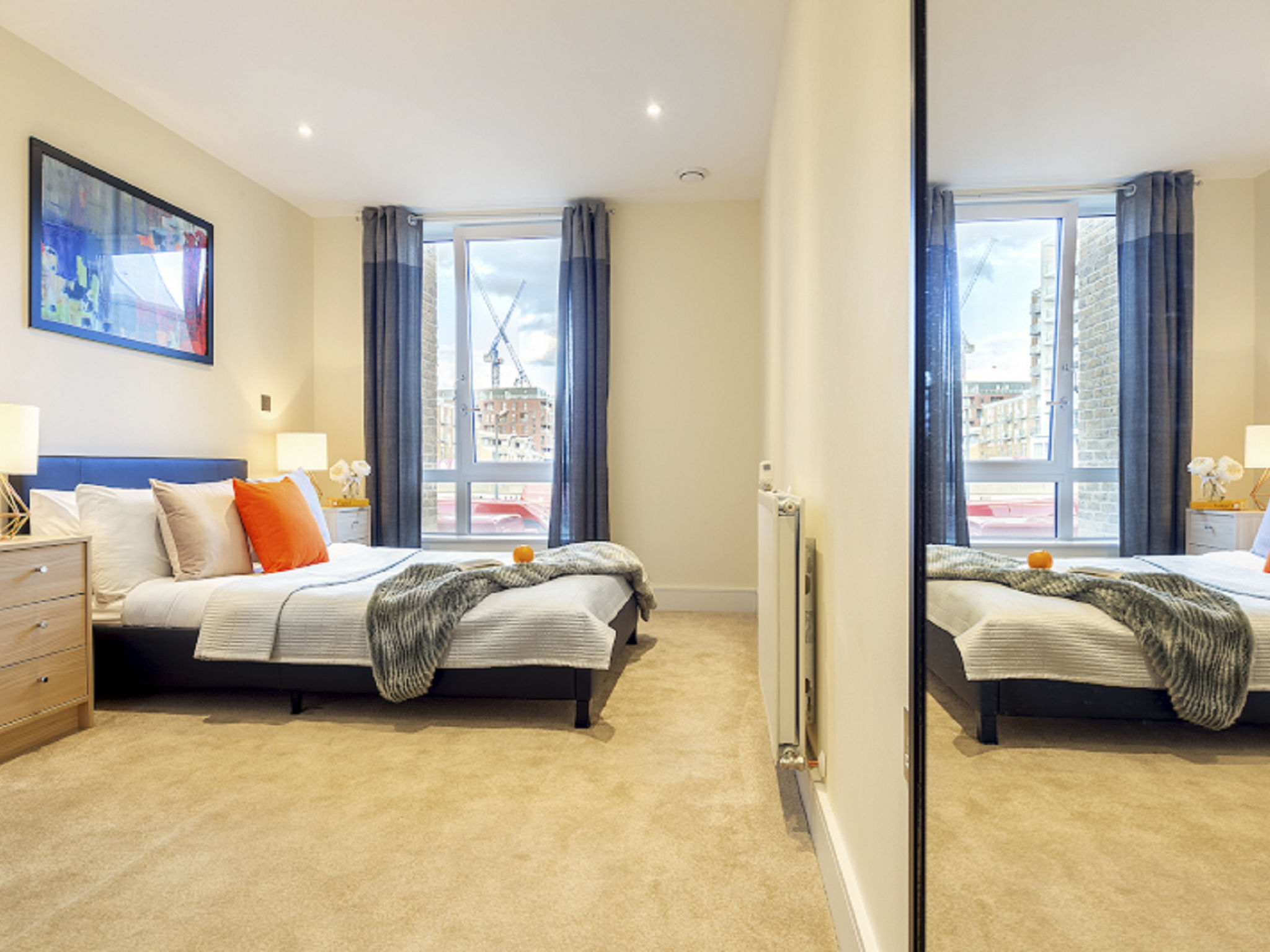 Modern 2-slaapkamer appartement in Canary Wharf, vlakbij het centrum - foto 7