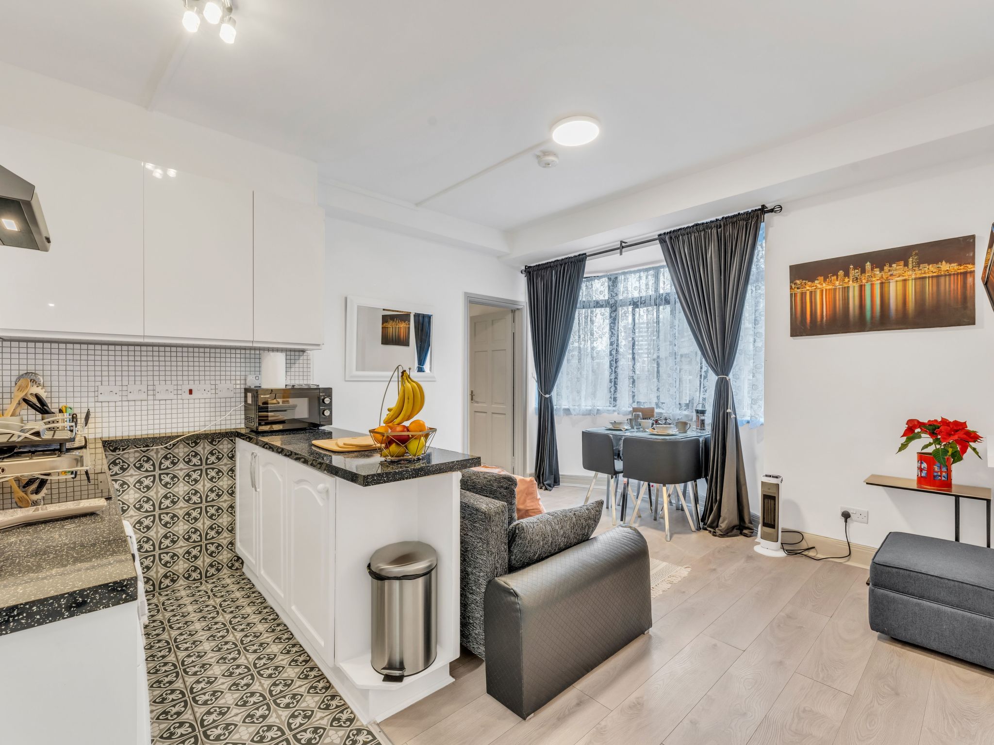 Zentrum von London Marble Arch Oxford Street Hyde Park-Binnen