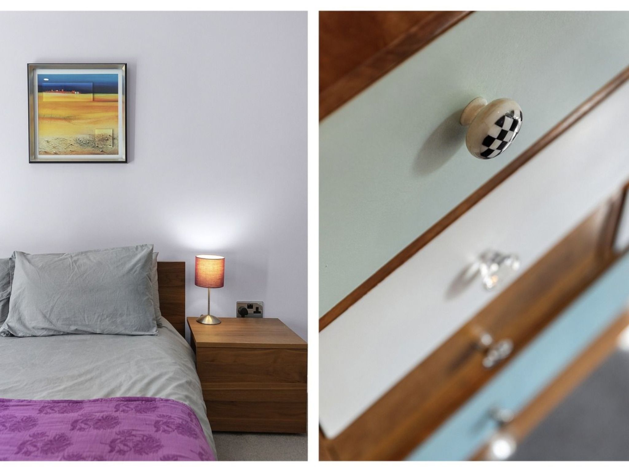 Moderne und stilvolle Wohnung mit eigenem Bad in der Nähe von Notting Hill und-Binnen