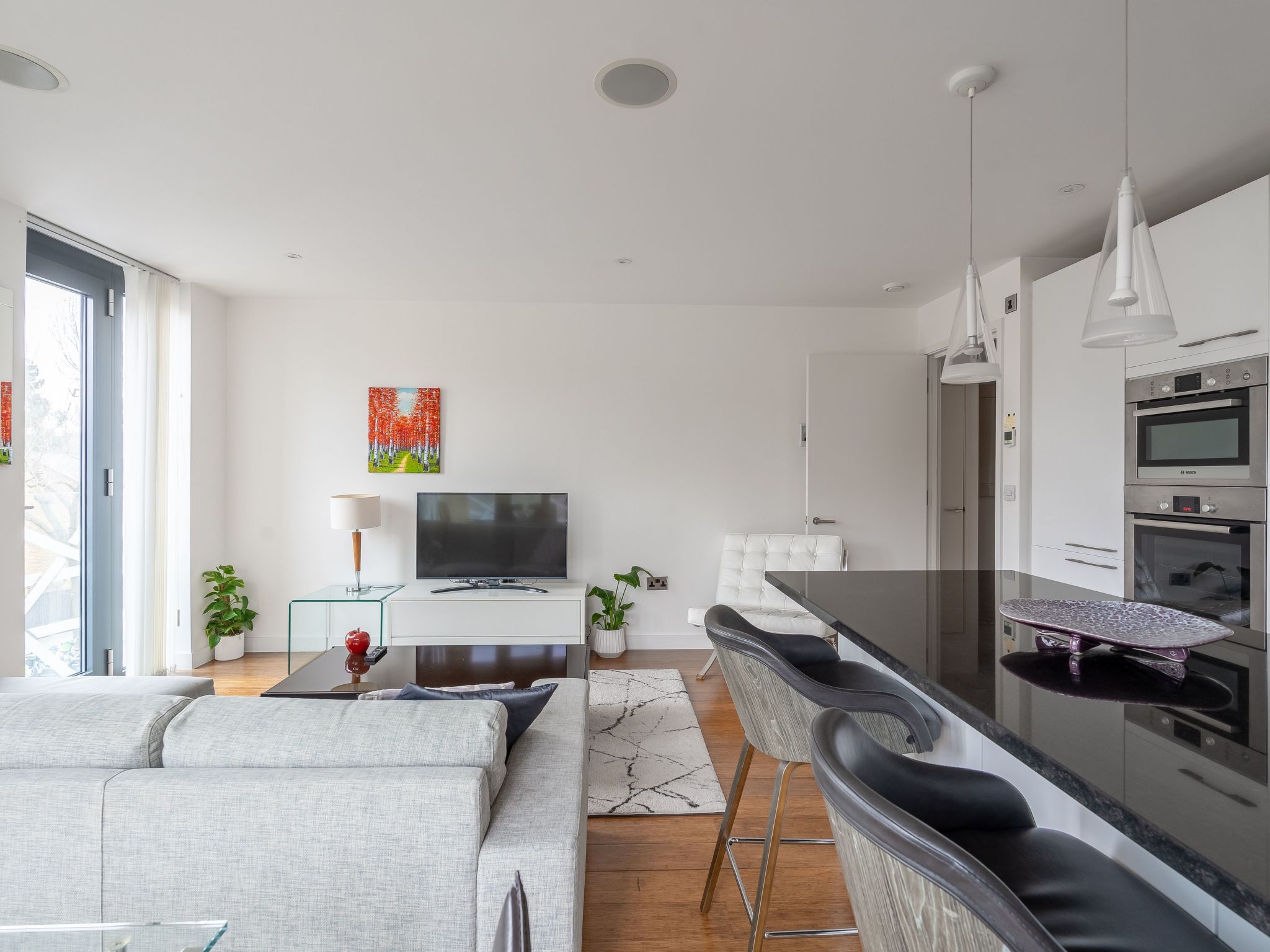 Luxuriöse 2-Bett-Wohnung im Hotelstil in Notting Hill-Binnen