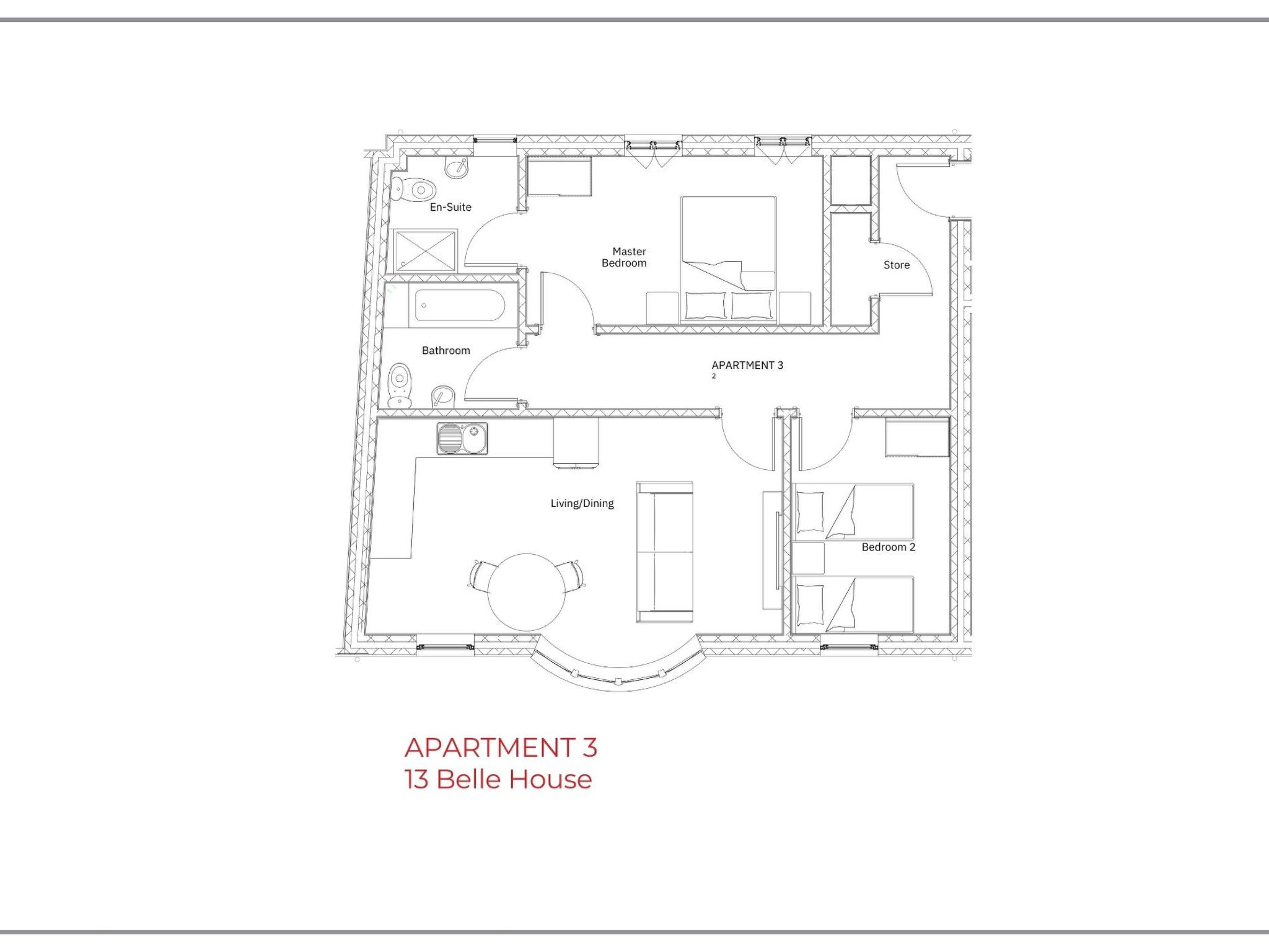 Belle House, Apt 3