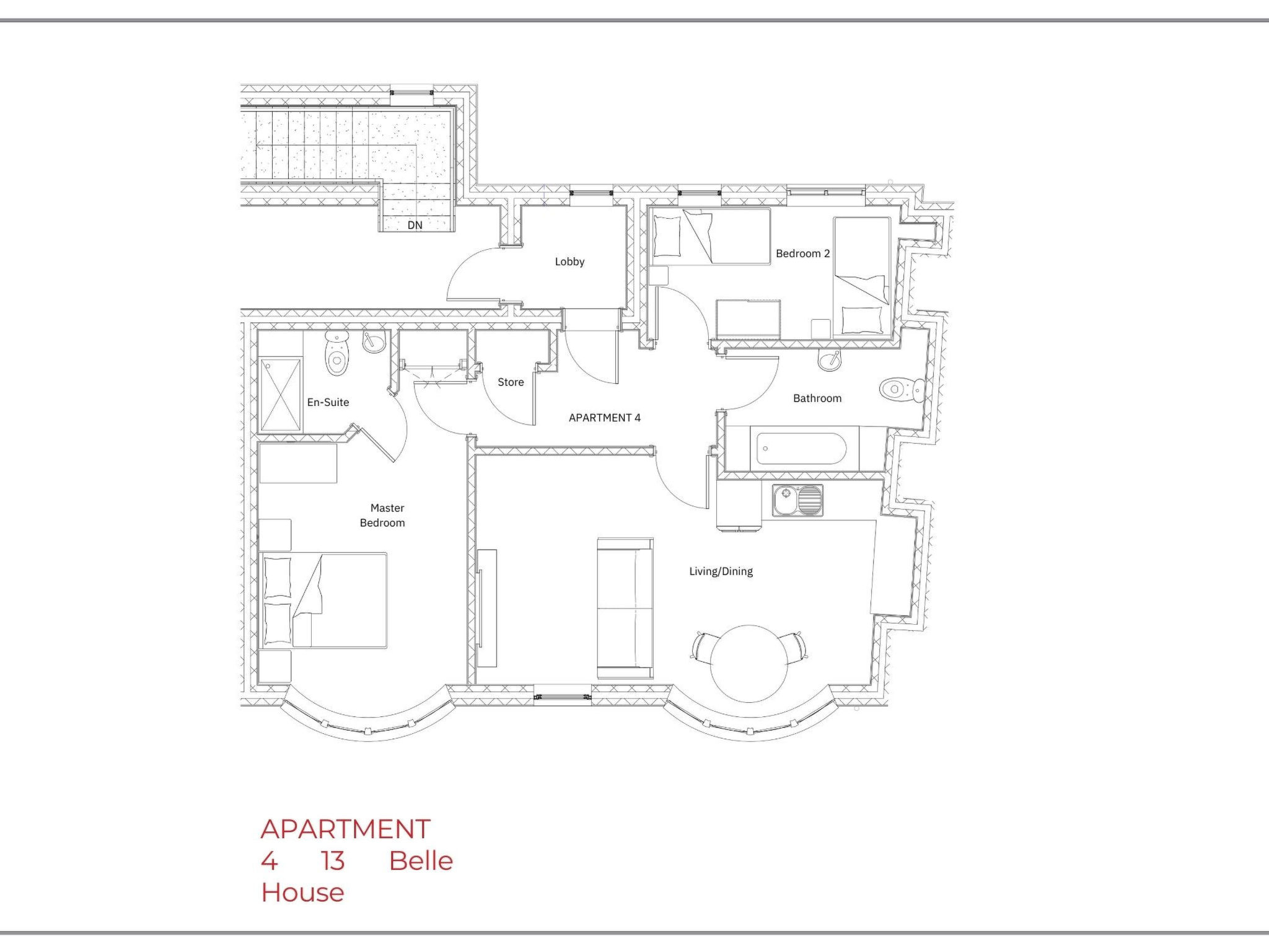 Belle House, Apt 4