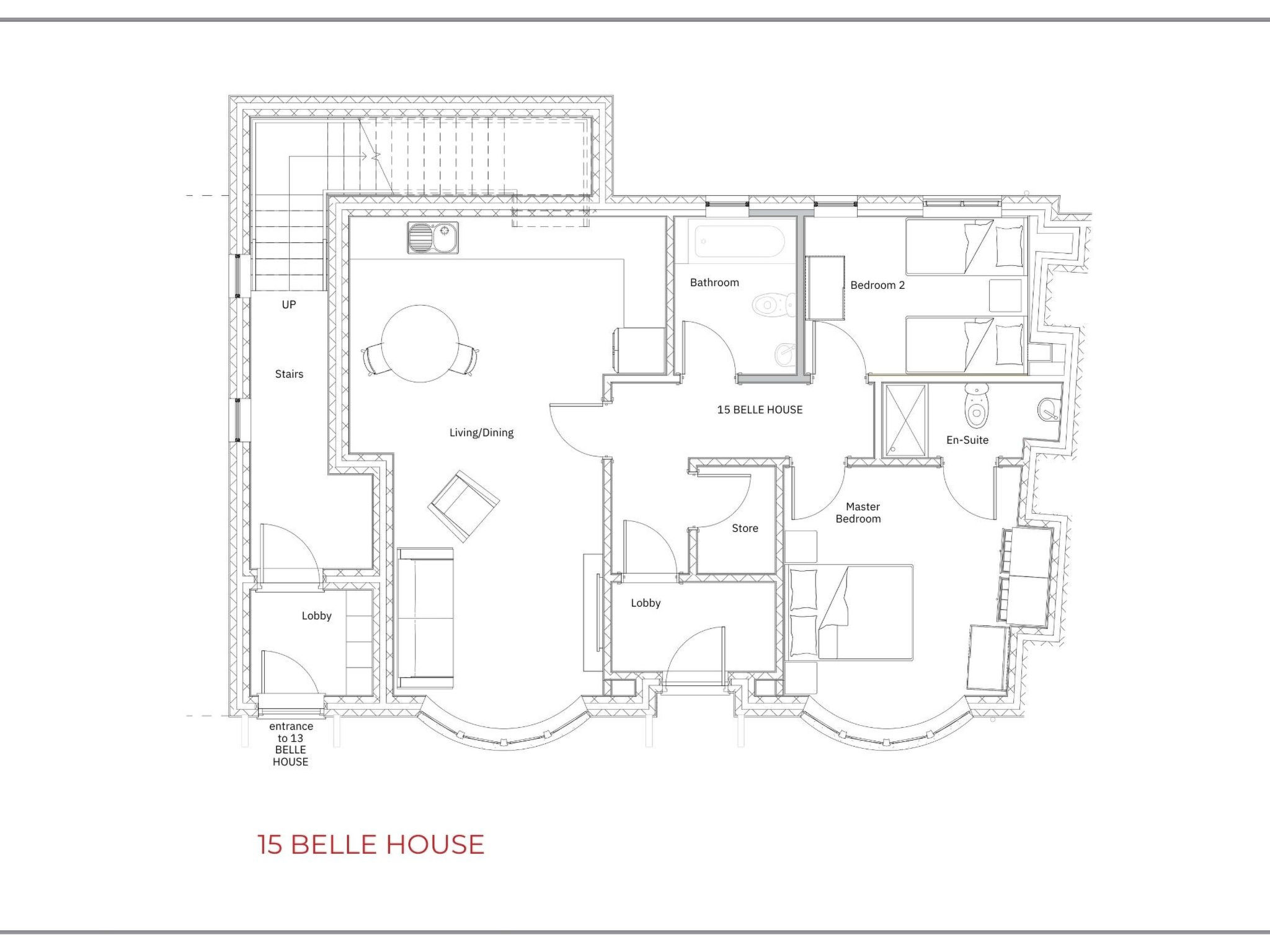 No.15, Belle House-Drinnen