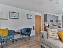 Licht appartement aan zee in Scarborough, 500m van zandstrand - thumbnail 2