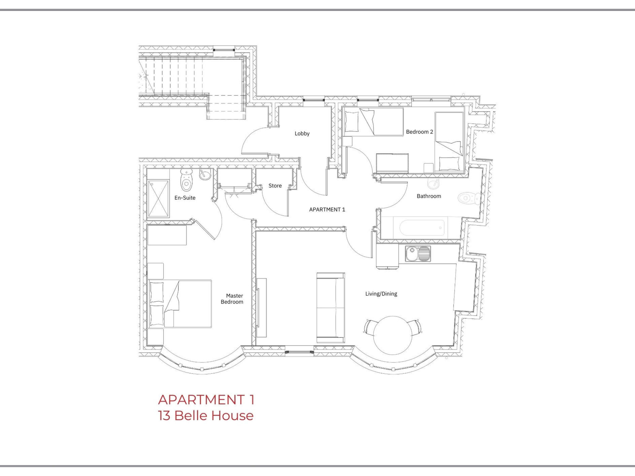 Belle House, Apt 1