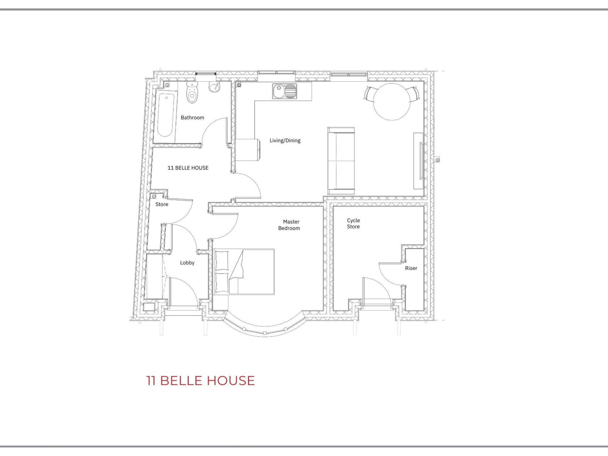 No.11, Belle House-Drinnen
