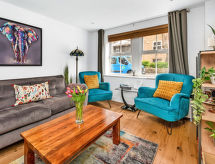 Stadsappartement Mowbray in Harrogate, 100m van centrum, 4 personen - thumbnail 1