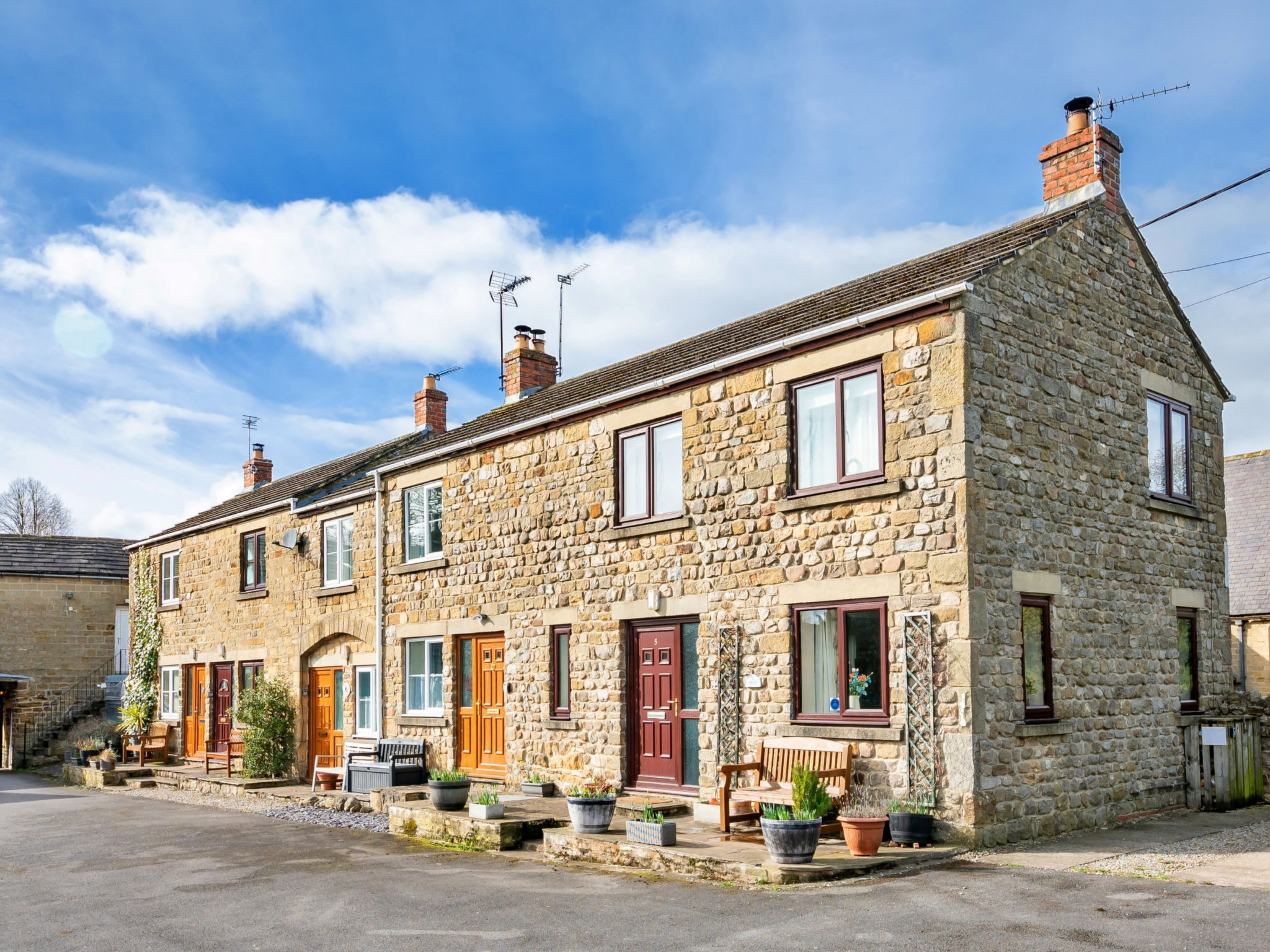 Tyg Cottage near Masham, Fountains Abbey & Brimha