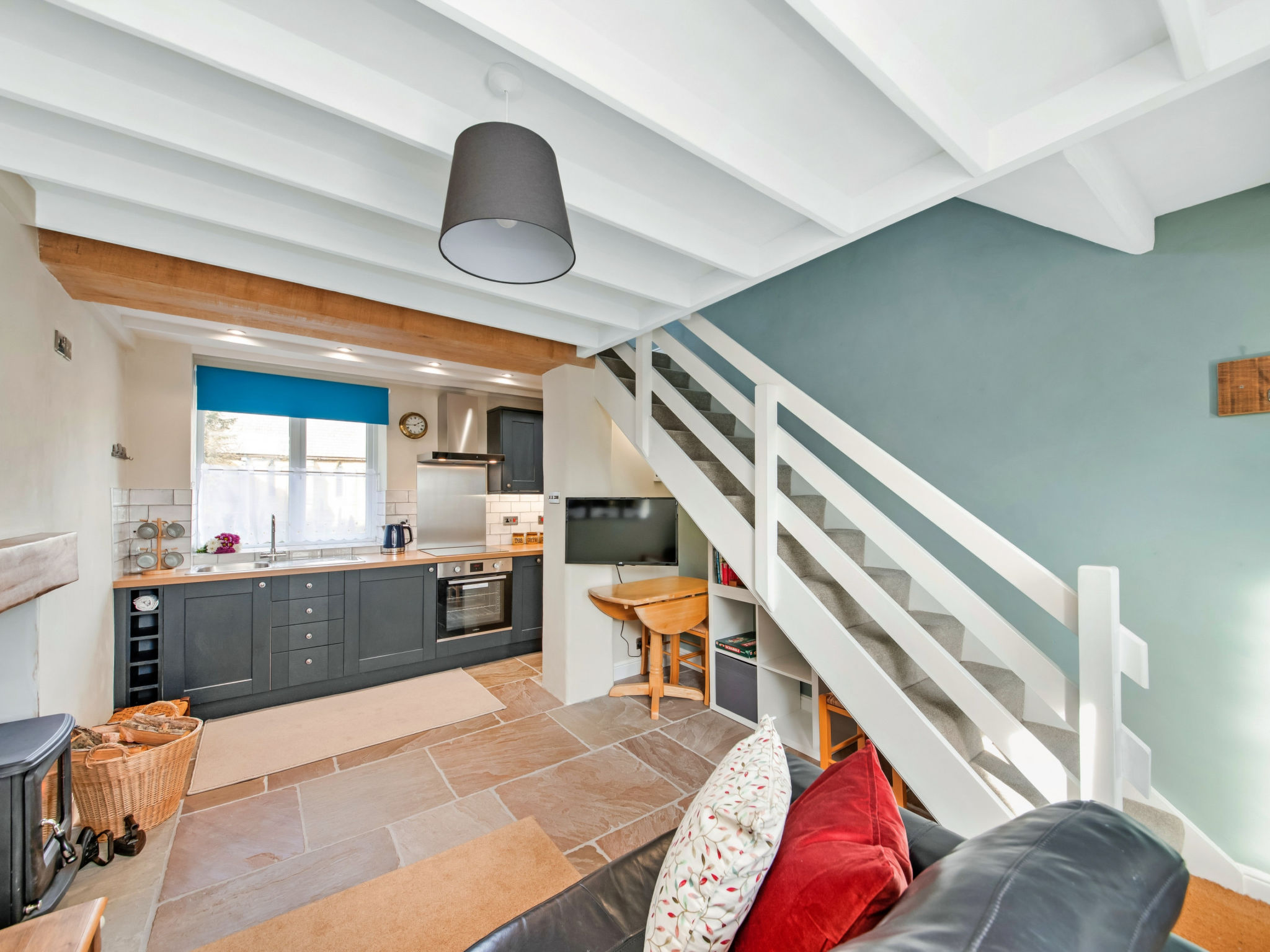 Tyg Cottage near Masham, Fountains Abbey & Brimha-Binnen