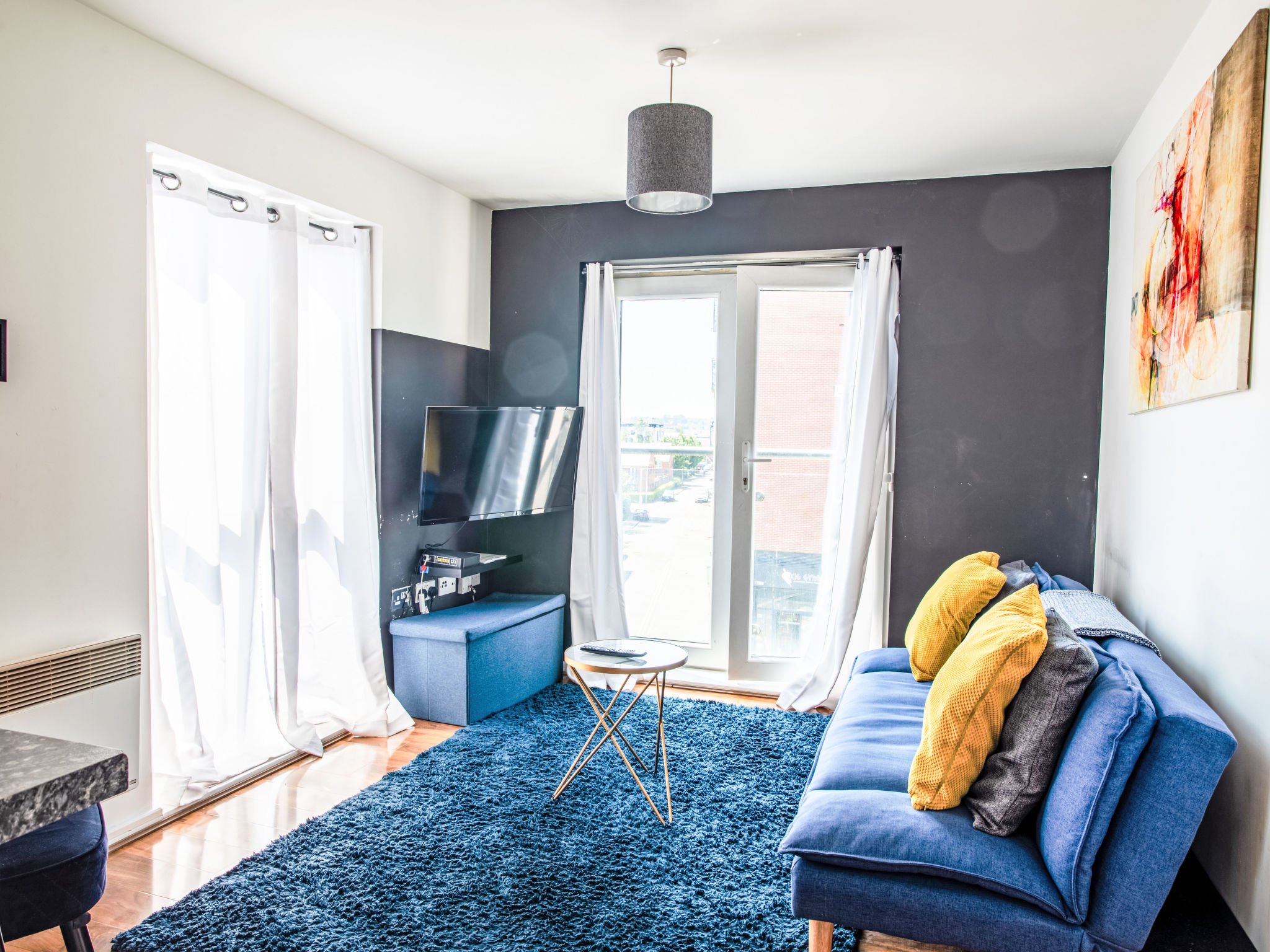 1-Schlafzimmer-Wohnung, 3 Gäste mit Parkplatz und Wi-Fi - Dedans