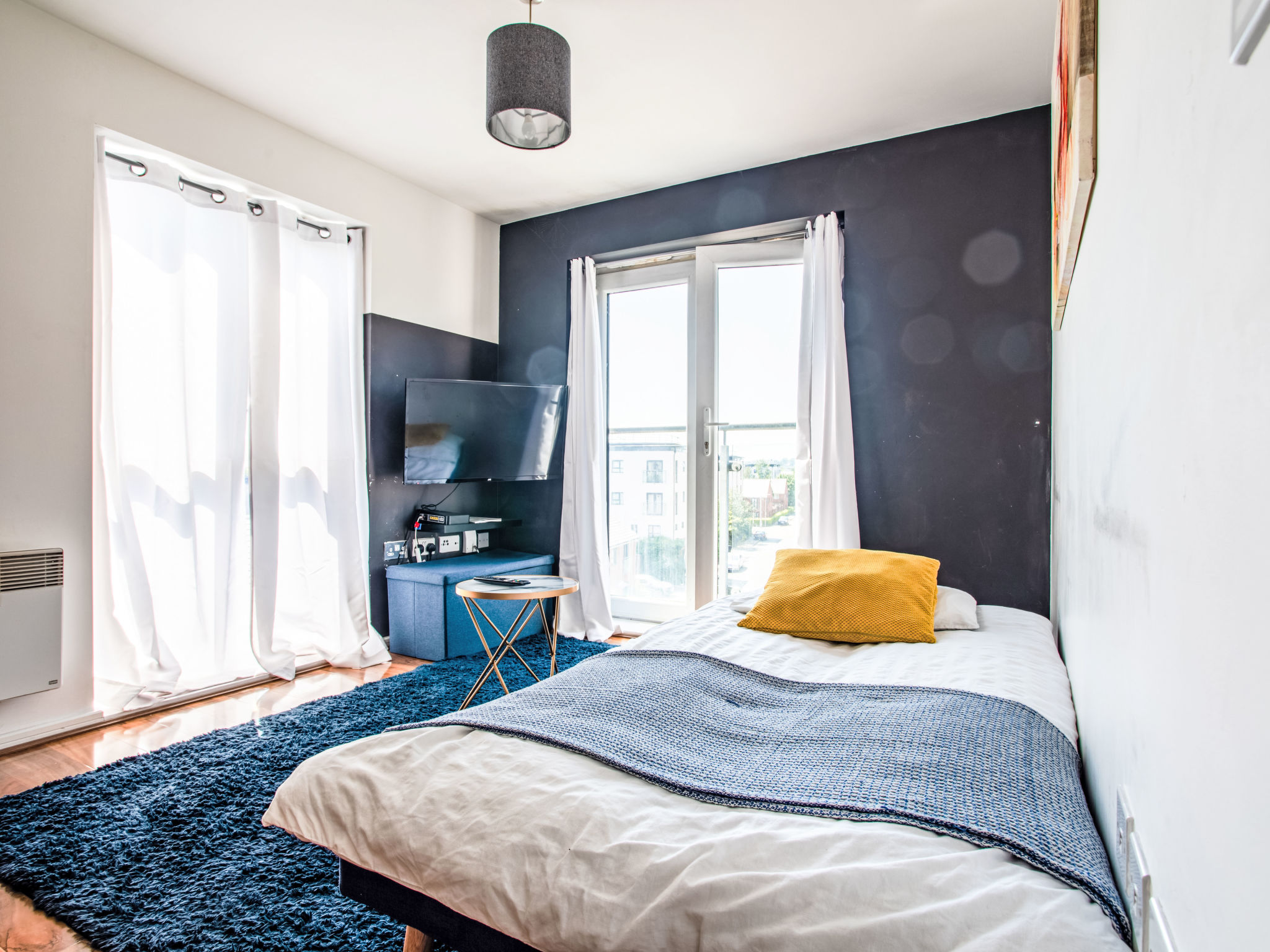1-Schlafzimmer-Wohnung, 3 Gäste mit Parkplatz und Wi-Fi - Dedans
