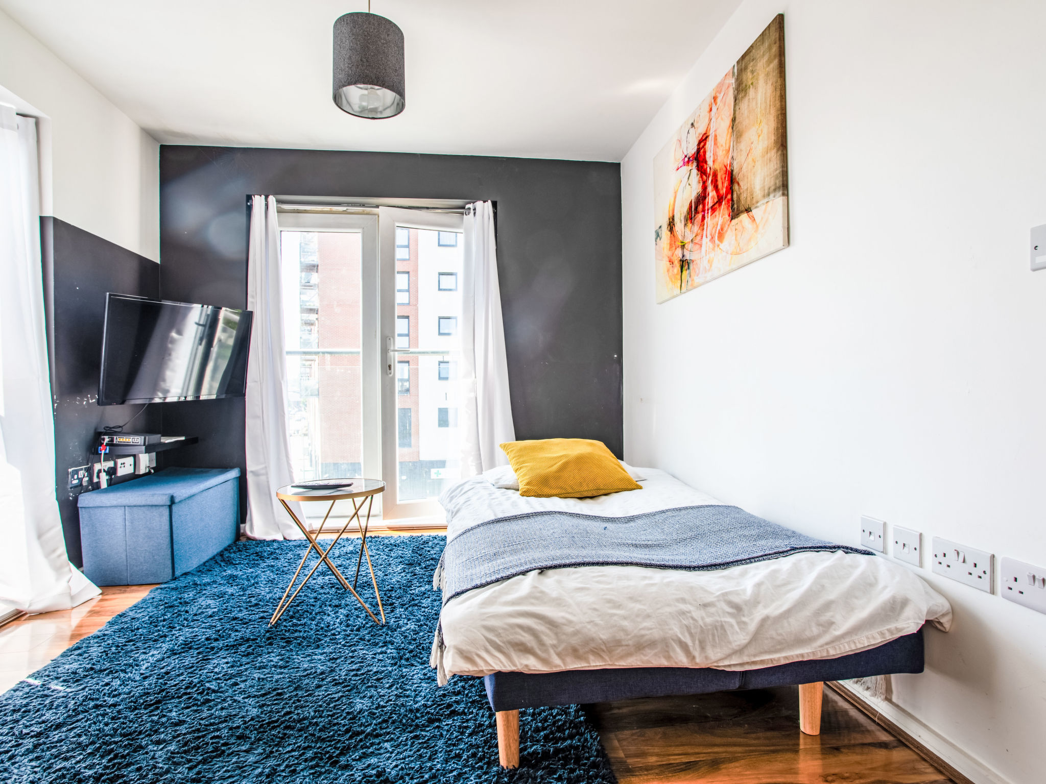 1-Schlafzimmer-Wohnung, 3 Gäste mit Parkplatz und Wi-Fi - Dedans