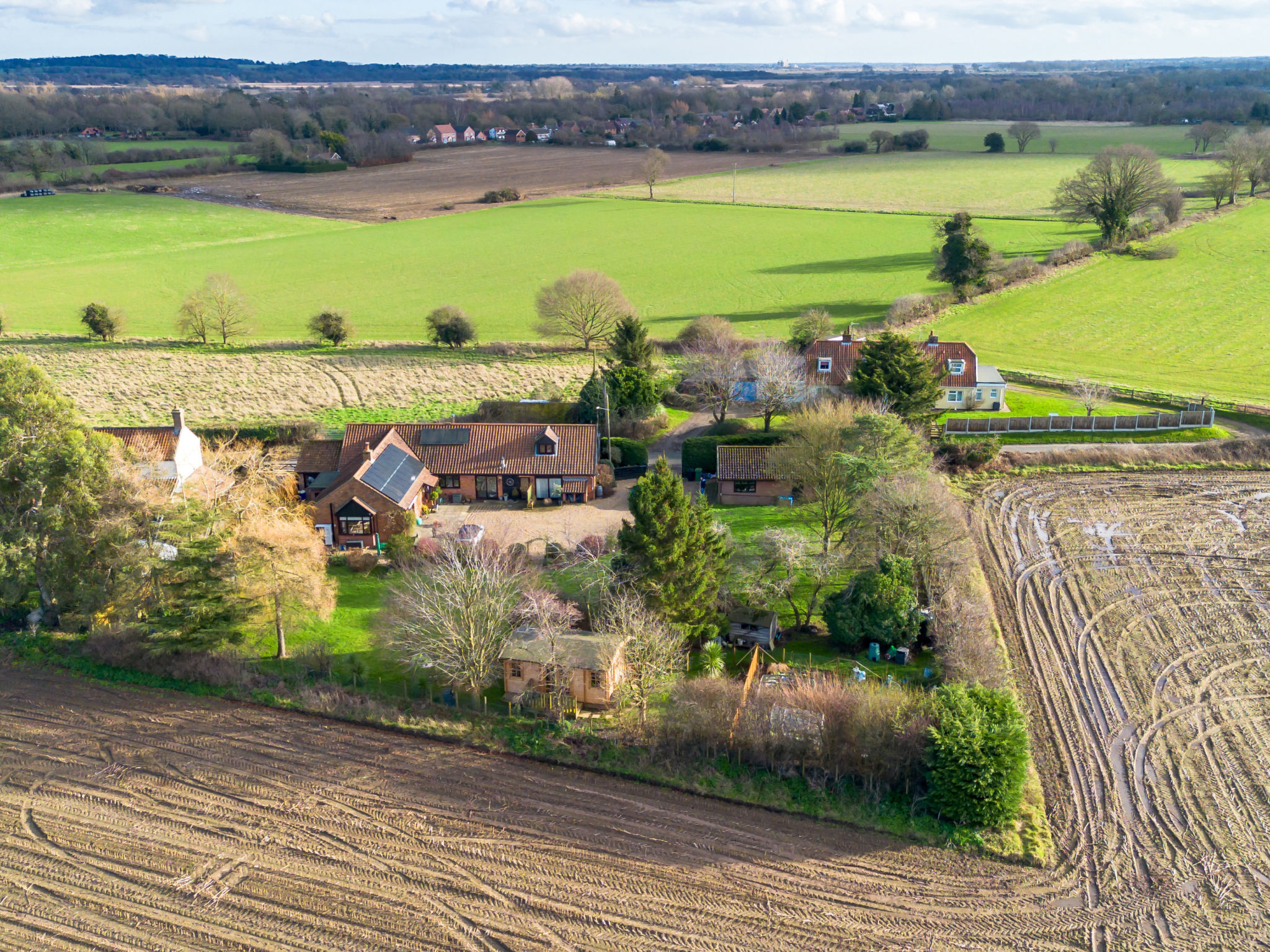 Pottles Cottage-Draußen
