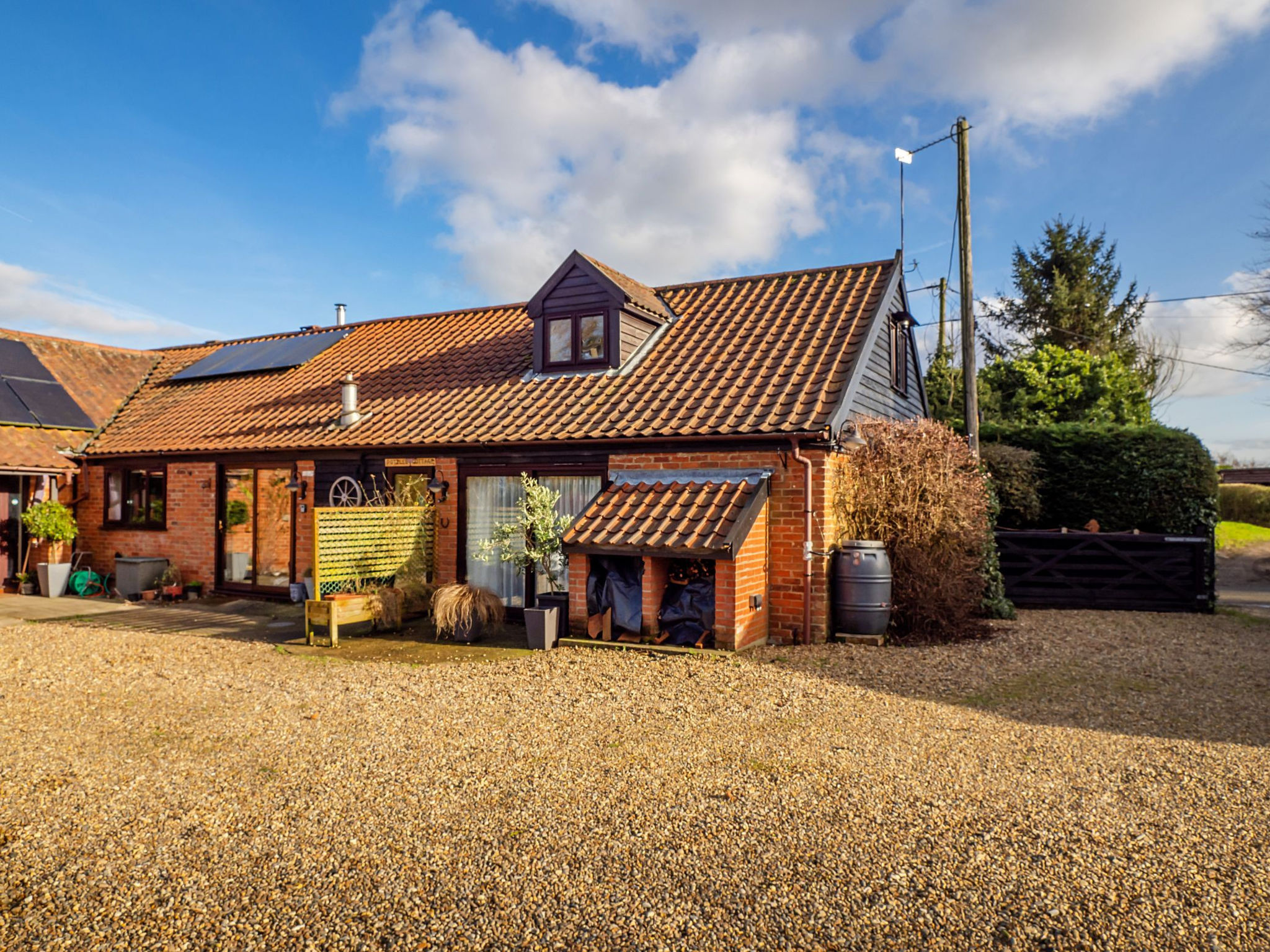 Pottles Cottage-Draußen