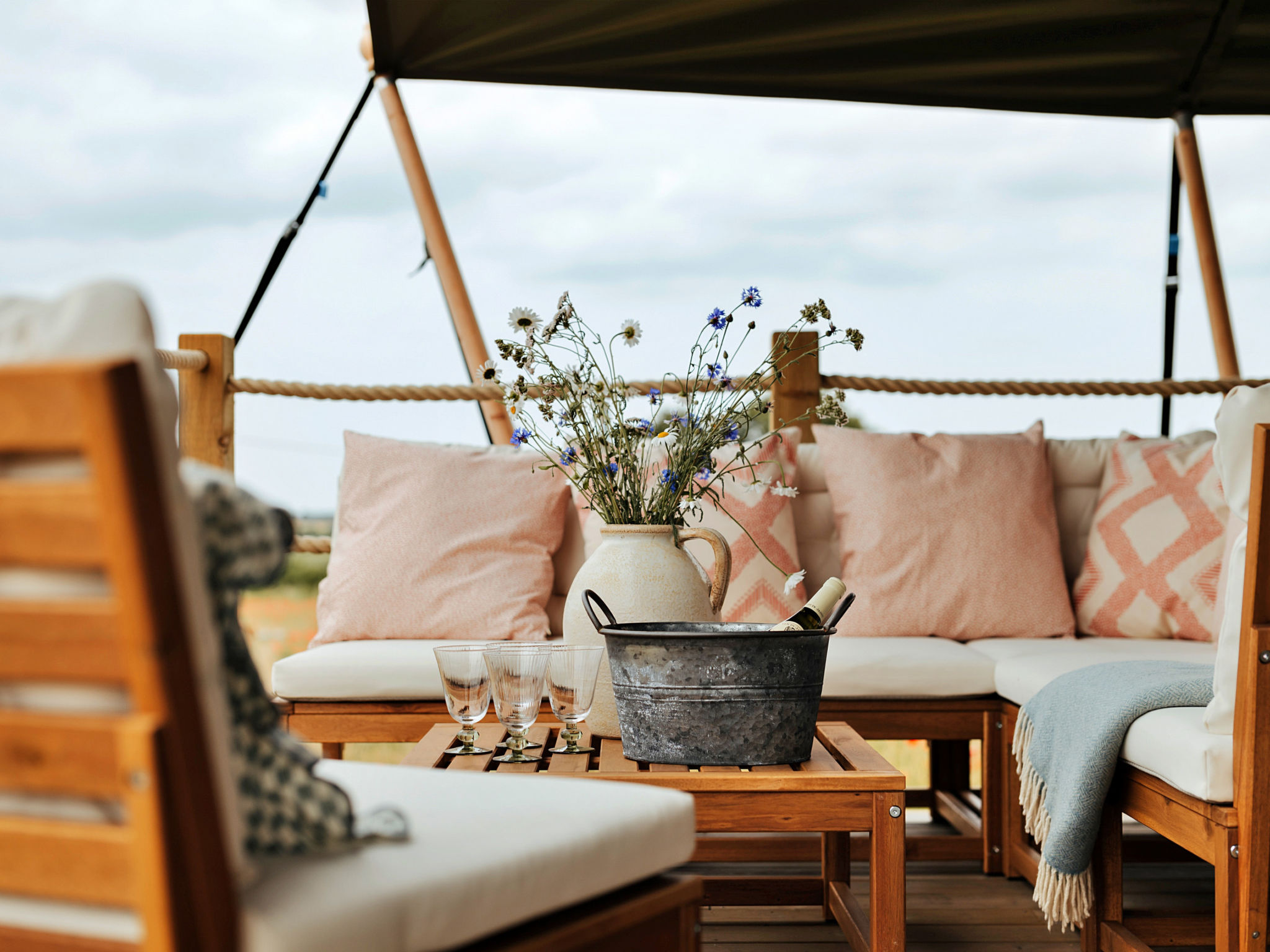 Foxley Lodge-Drinnen