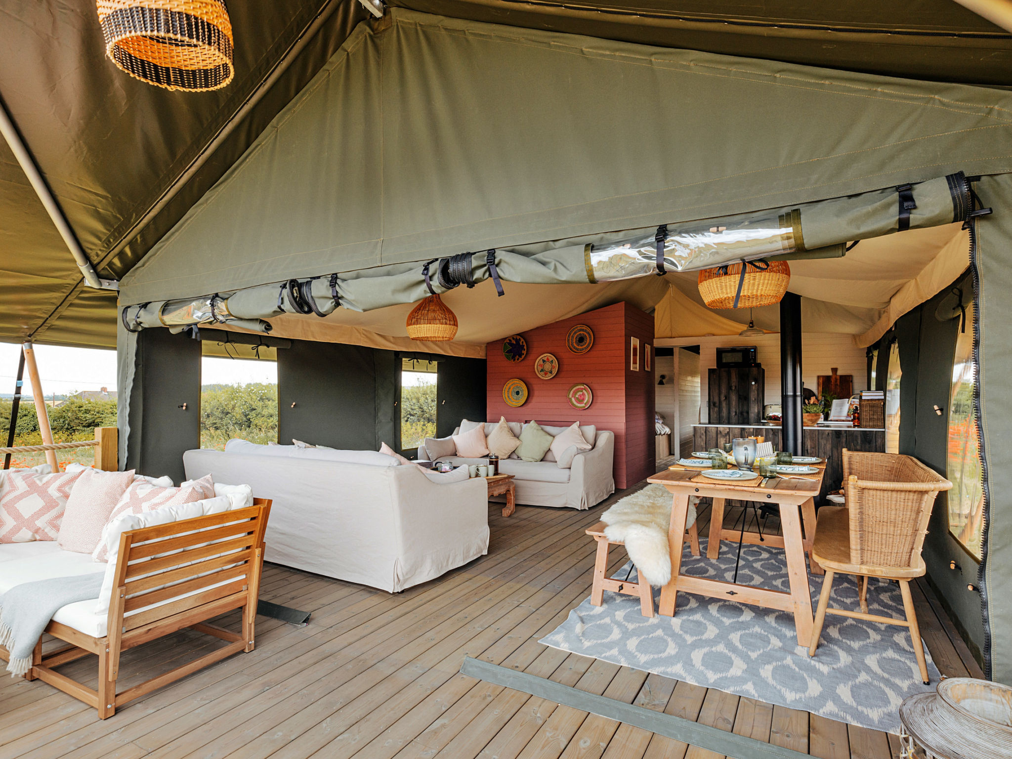Foxley Lodge-Drinnen